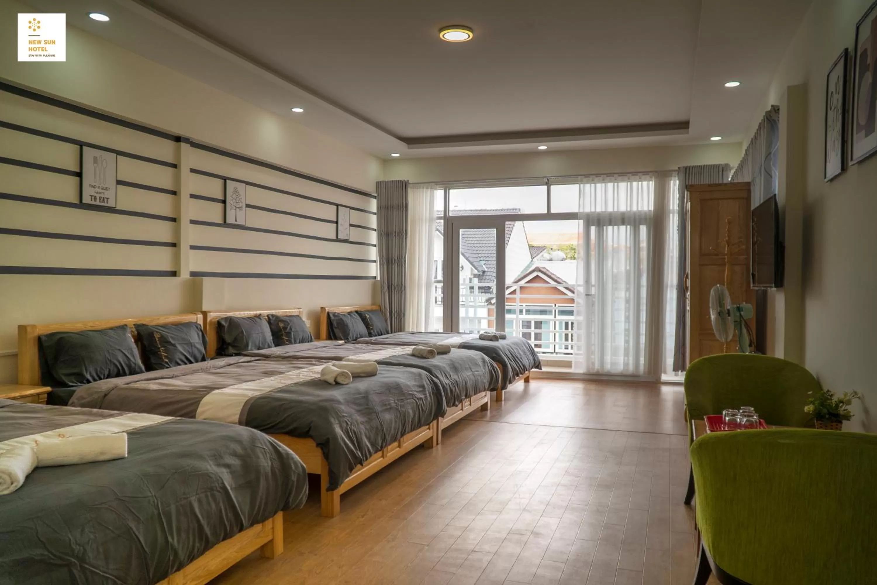 Deluxe Family Room in New Sun Hotel Đà Lạt