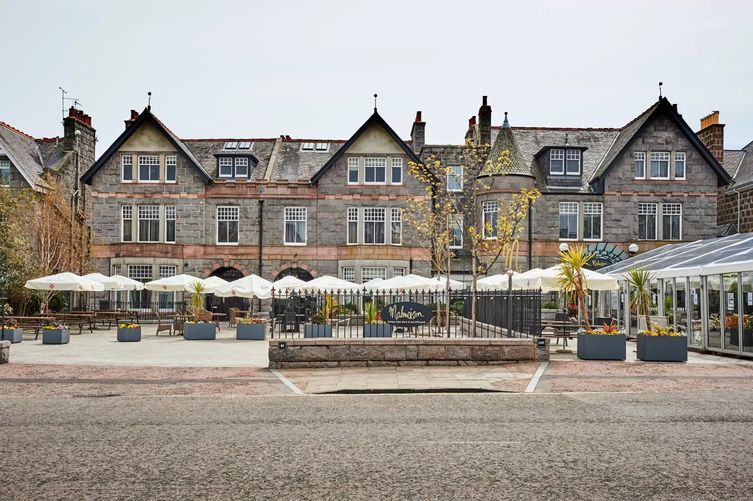 Facade/entrance, Property Building in Malmaison Aberdeen