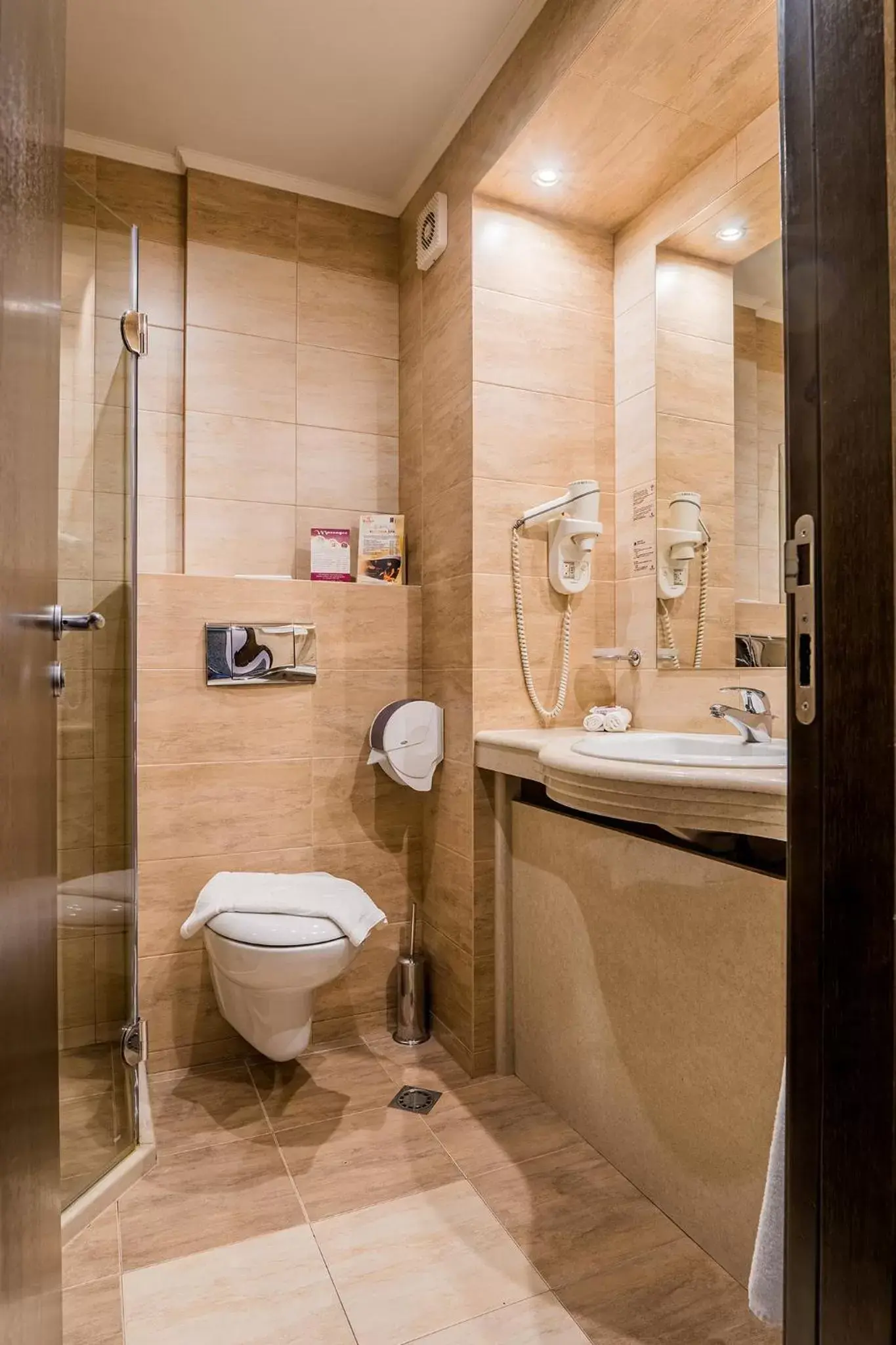 Bathroom in Budapest Hotel