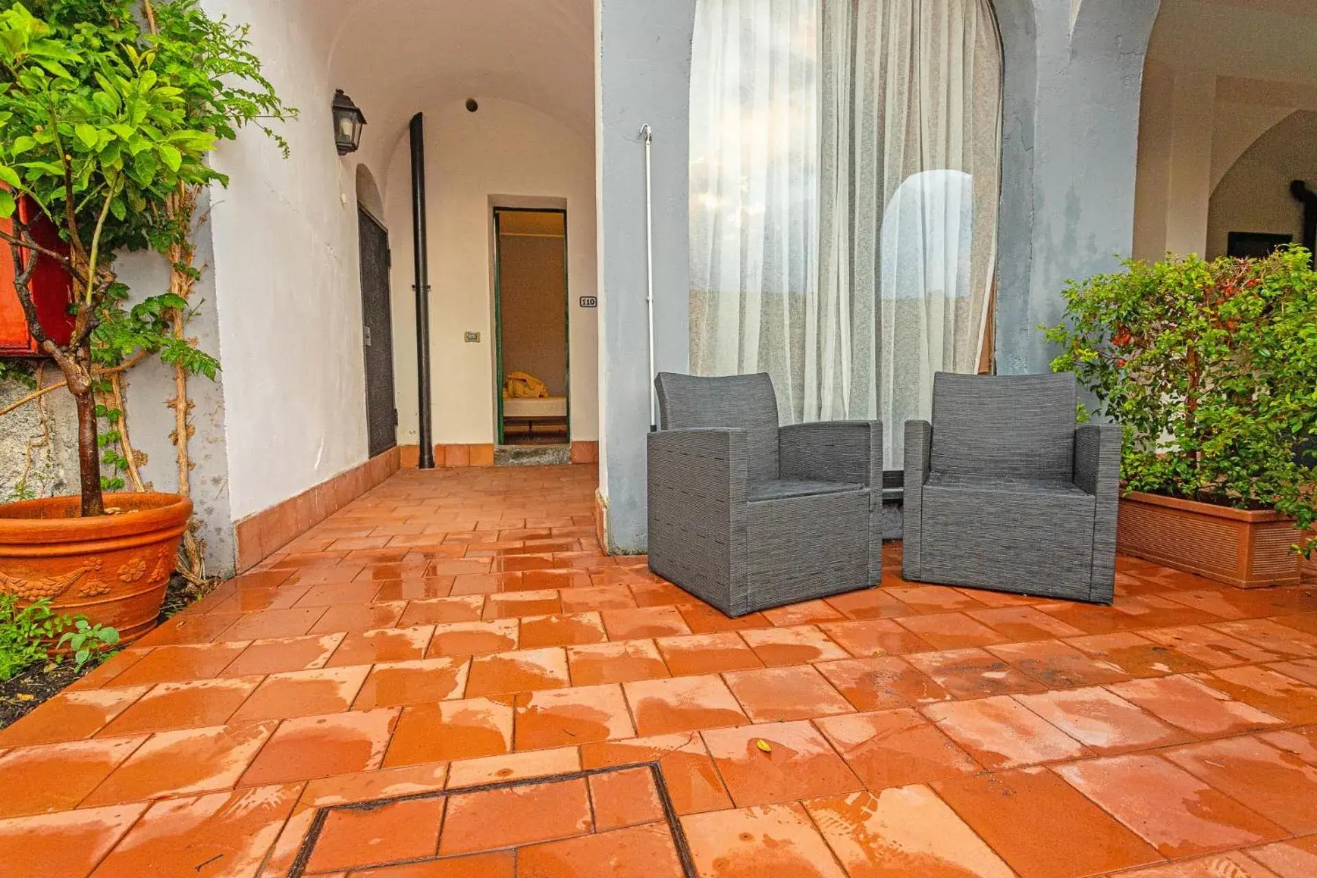 Balcony/Terrace in Etna Hotel