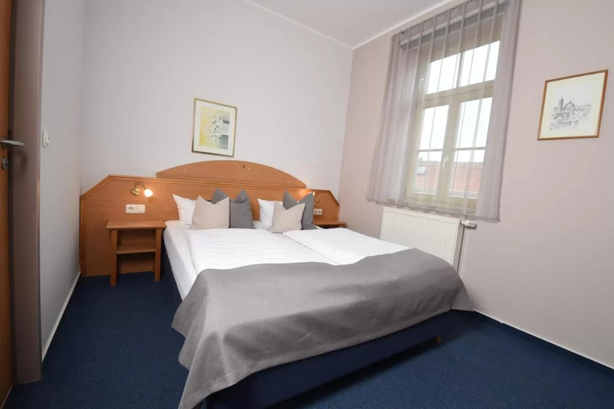 Bed in Hotel Anna Amalia