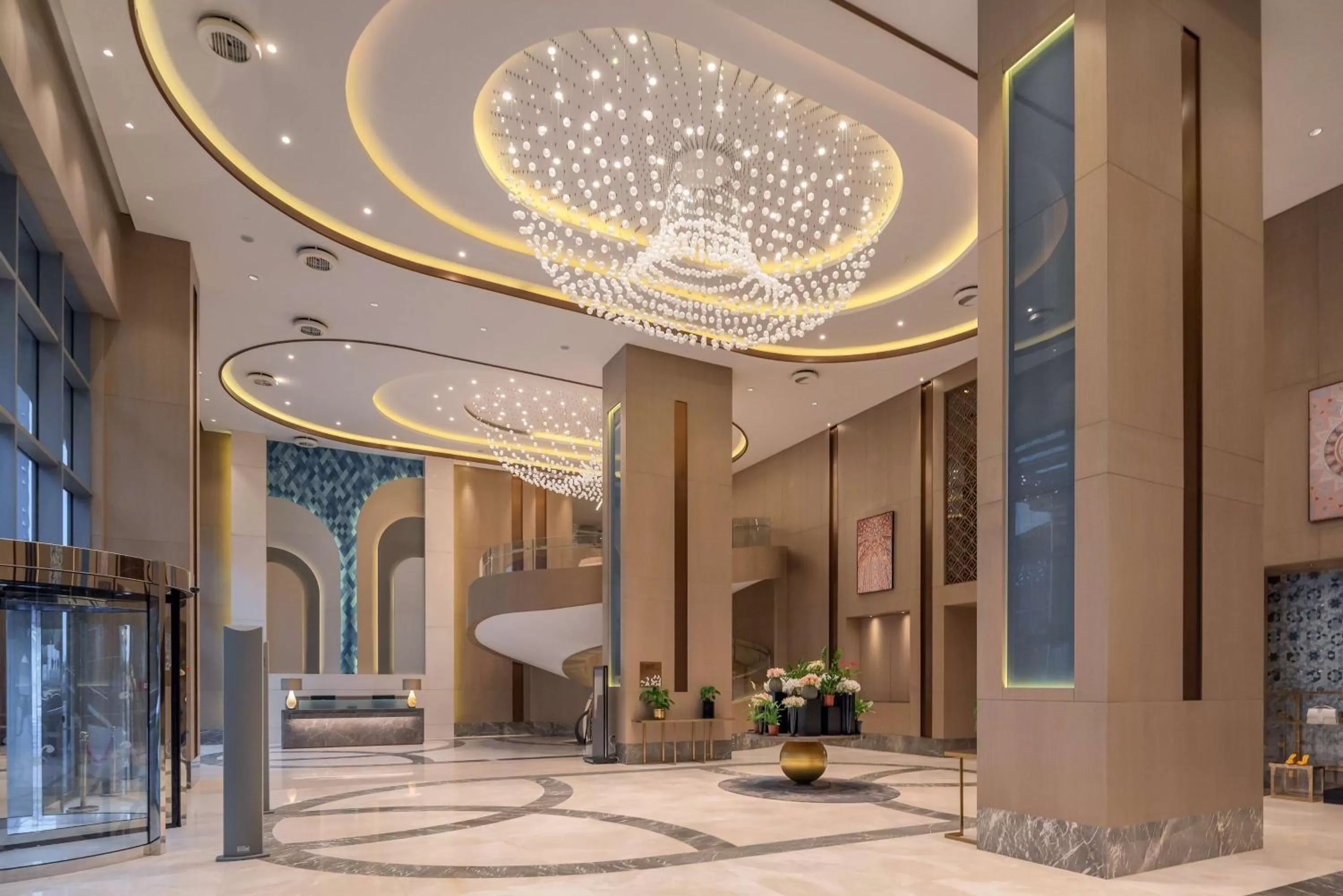 Lobby or reception in Hilton Tashkent City