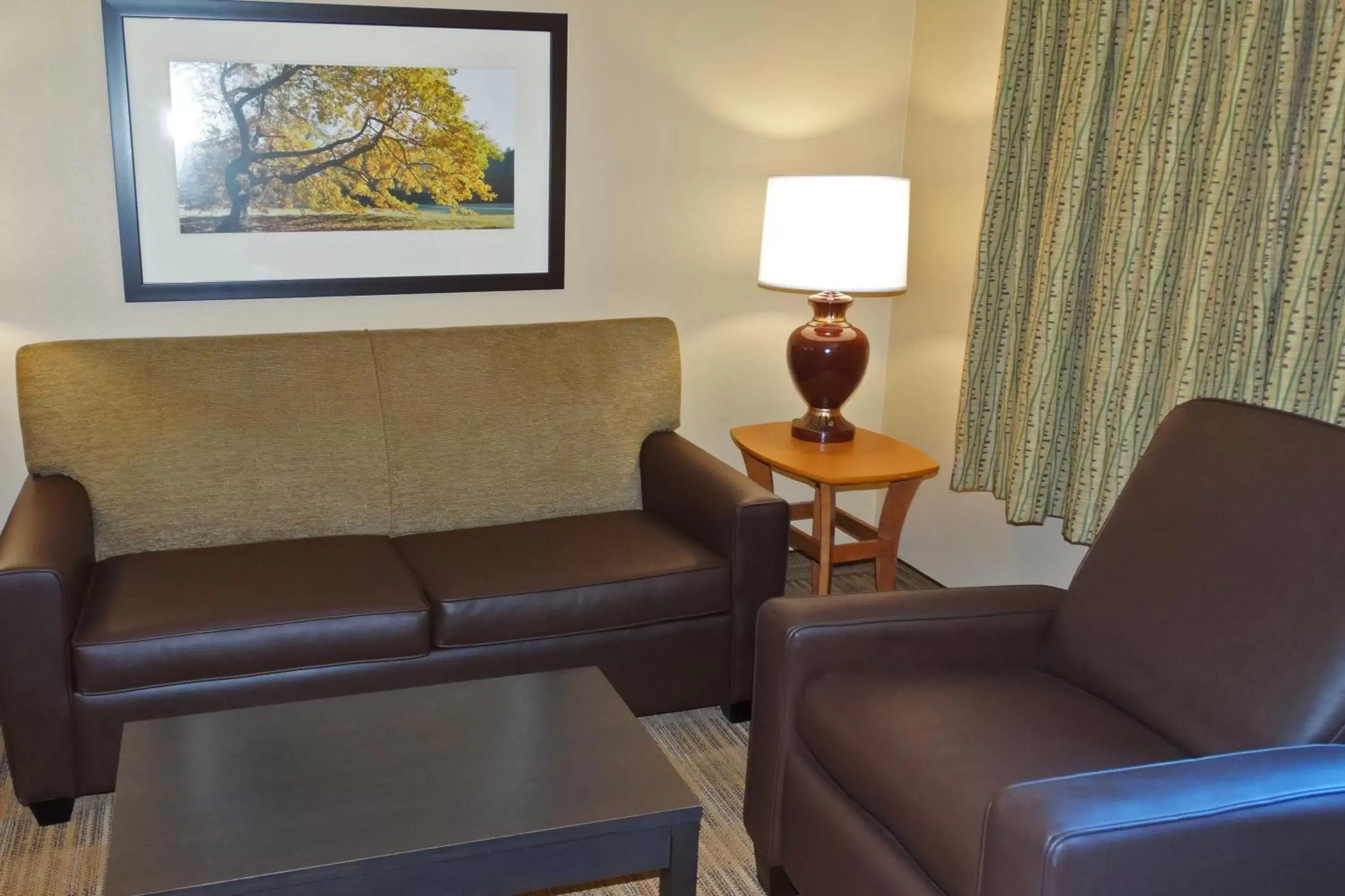 Living room, Seating Area in Extended Stay America Suites - Dallas - Richardson