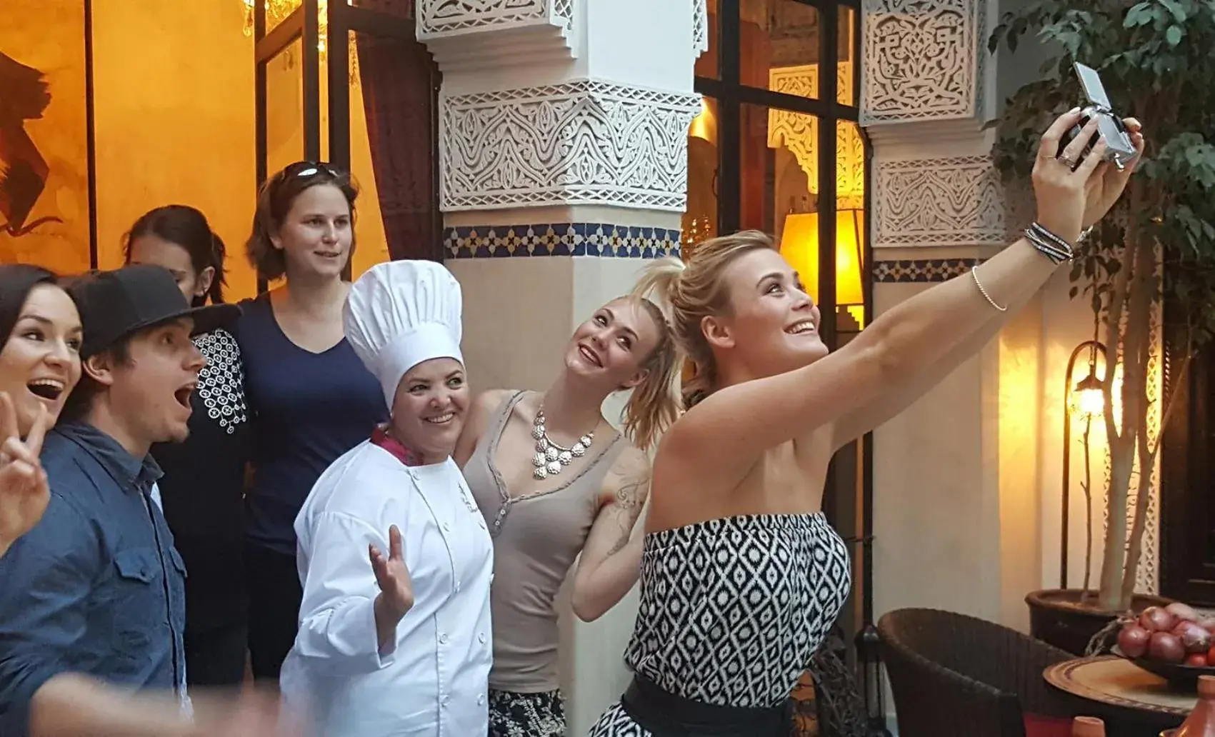 People in Riad Monceau