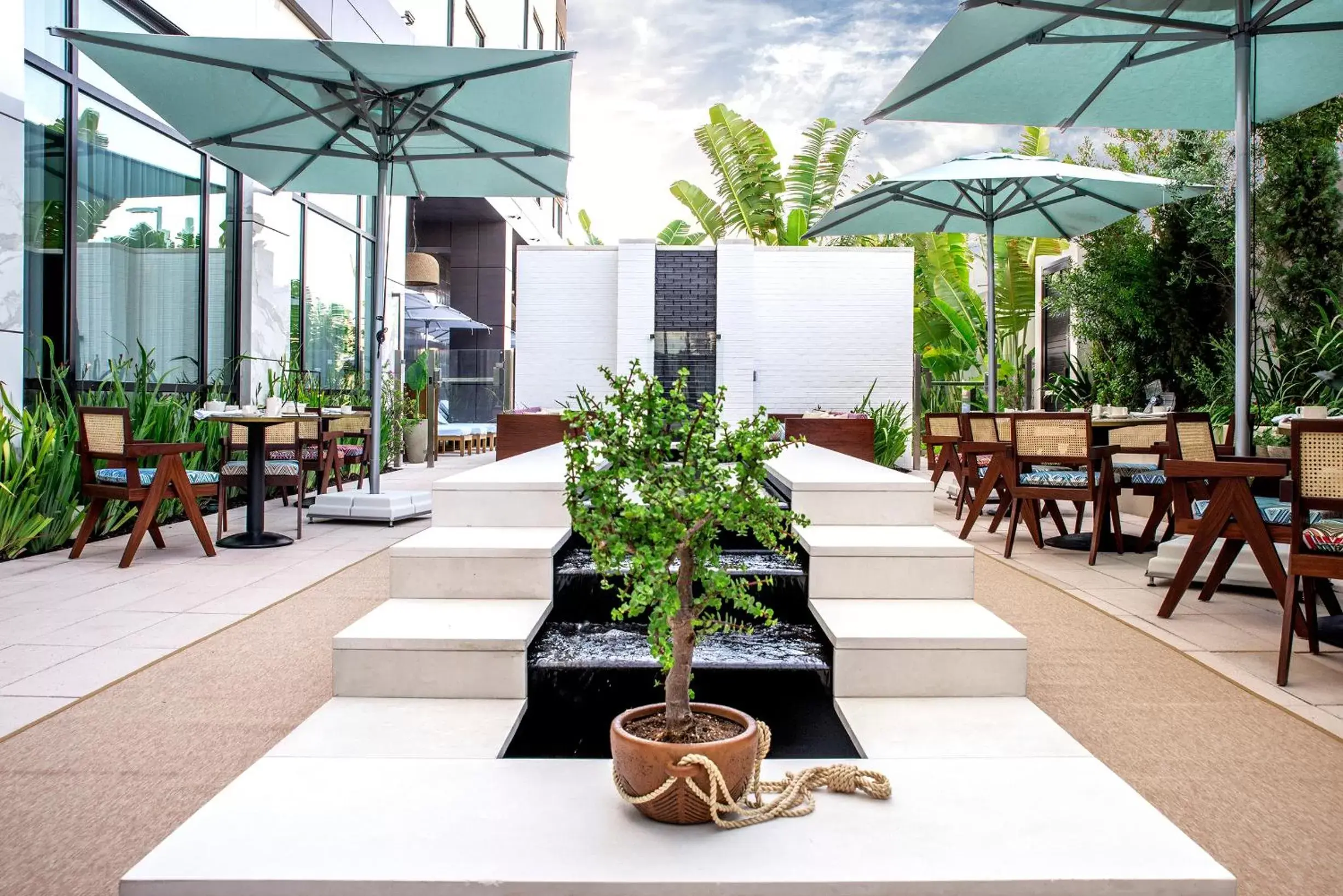 Inner courtyard view, Restaurant/Places to Eat in ette luxury hotel & spa