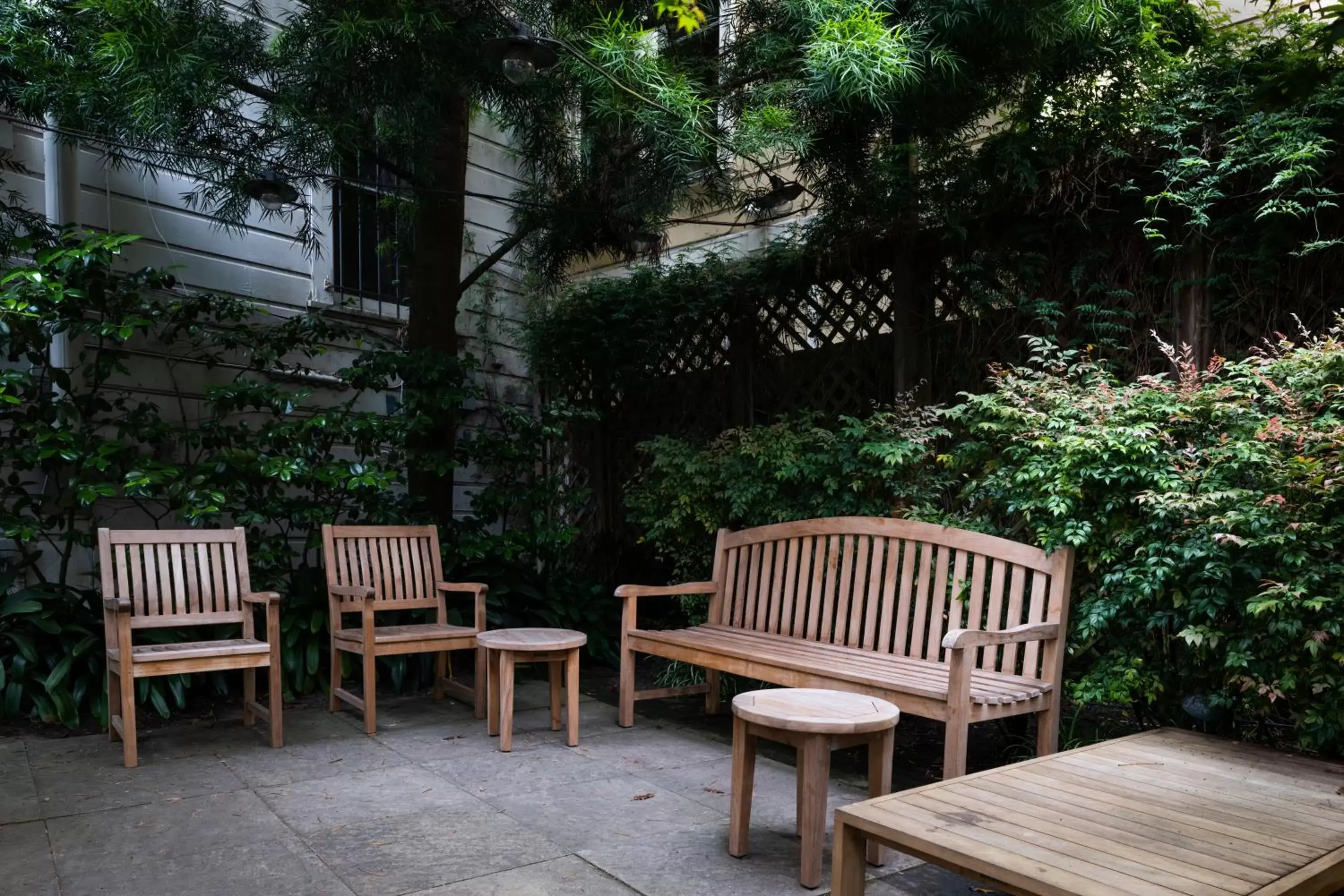 Garden in The Metro Hotel