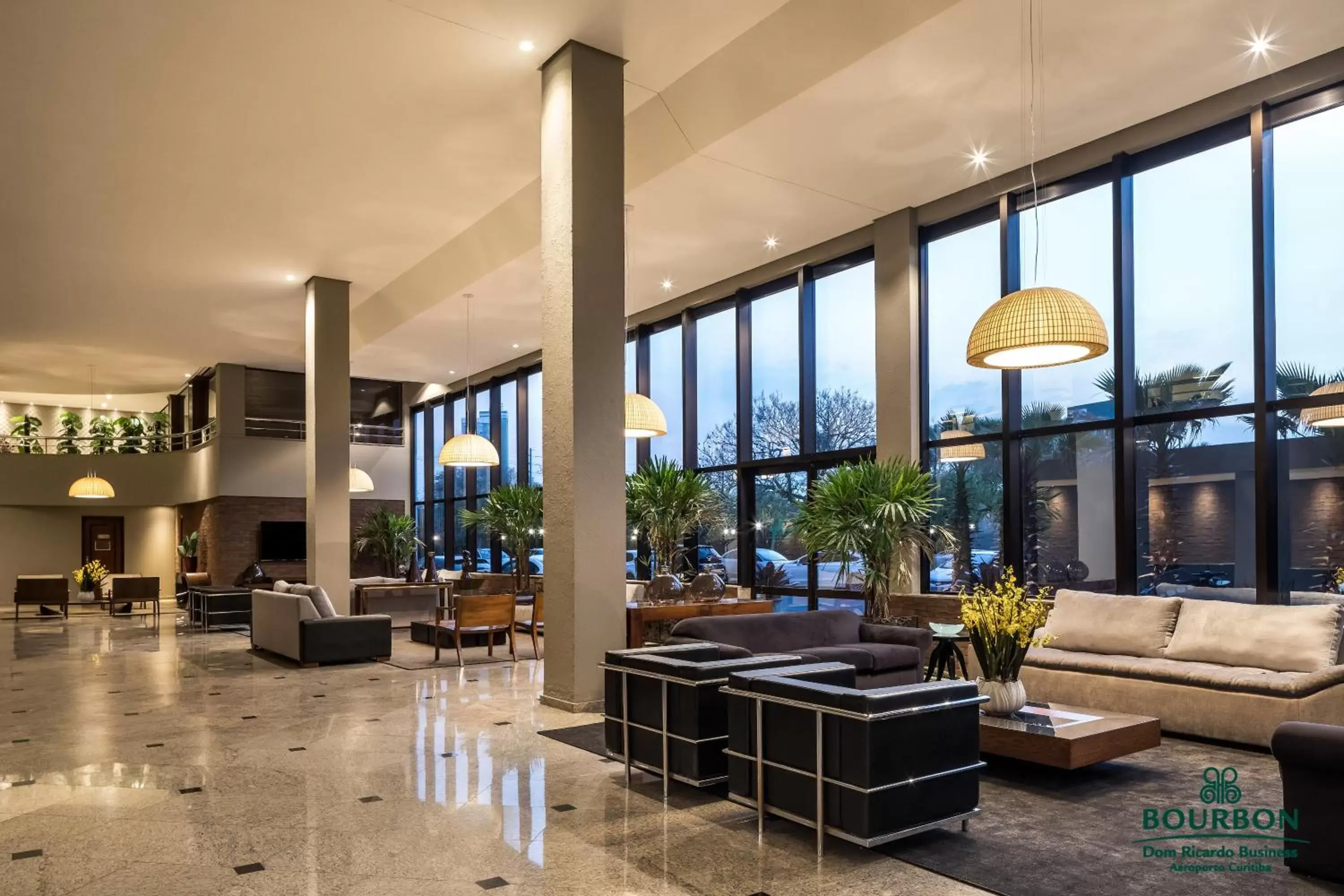 Lobby or reception in Bourbon Dom Ricardo Aeroporto Curitiba Business Hotel