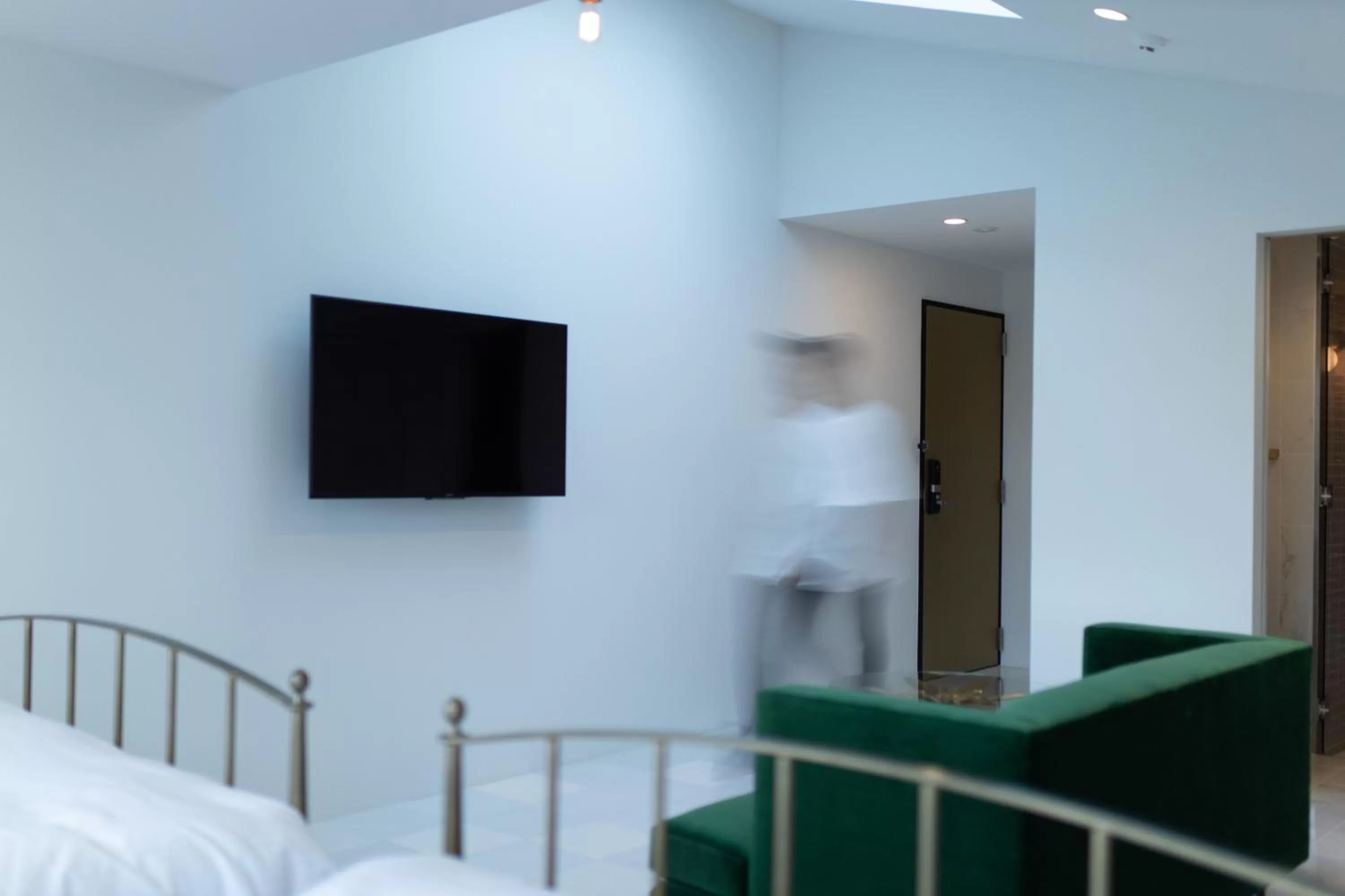 Bed in THE ROOT2 HOTEL