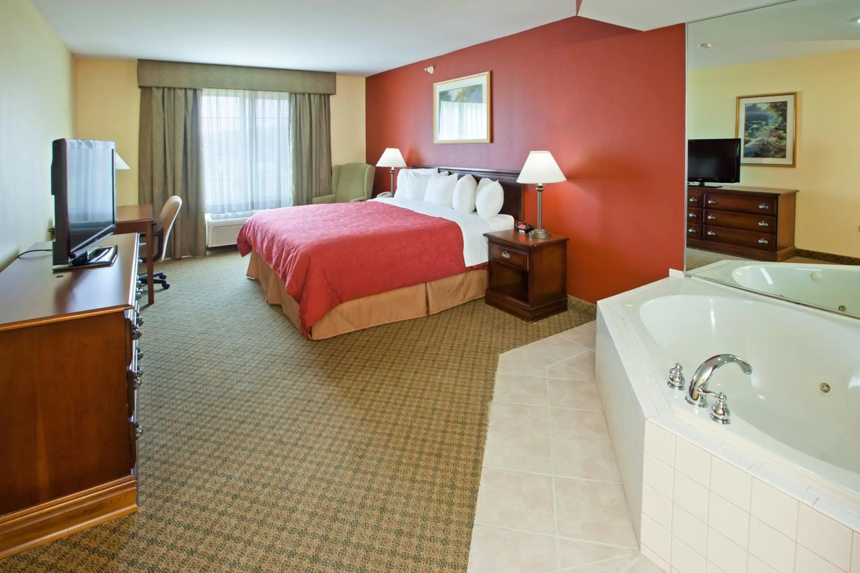 Bedroom in Country Inn & Suites by Radisson, Michigan City, IN