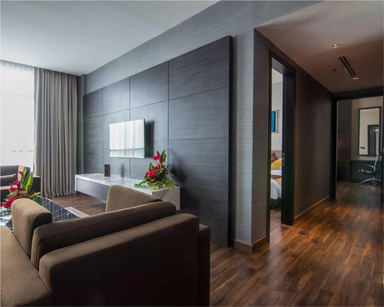 Living room in The Light Hotel Penang