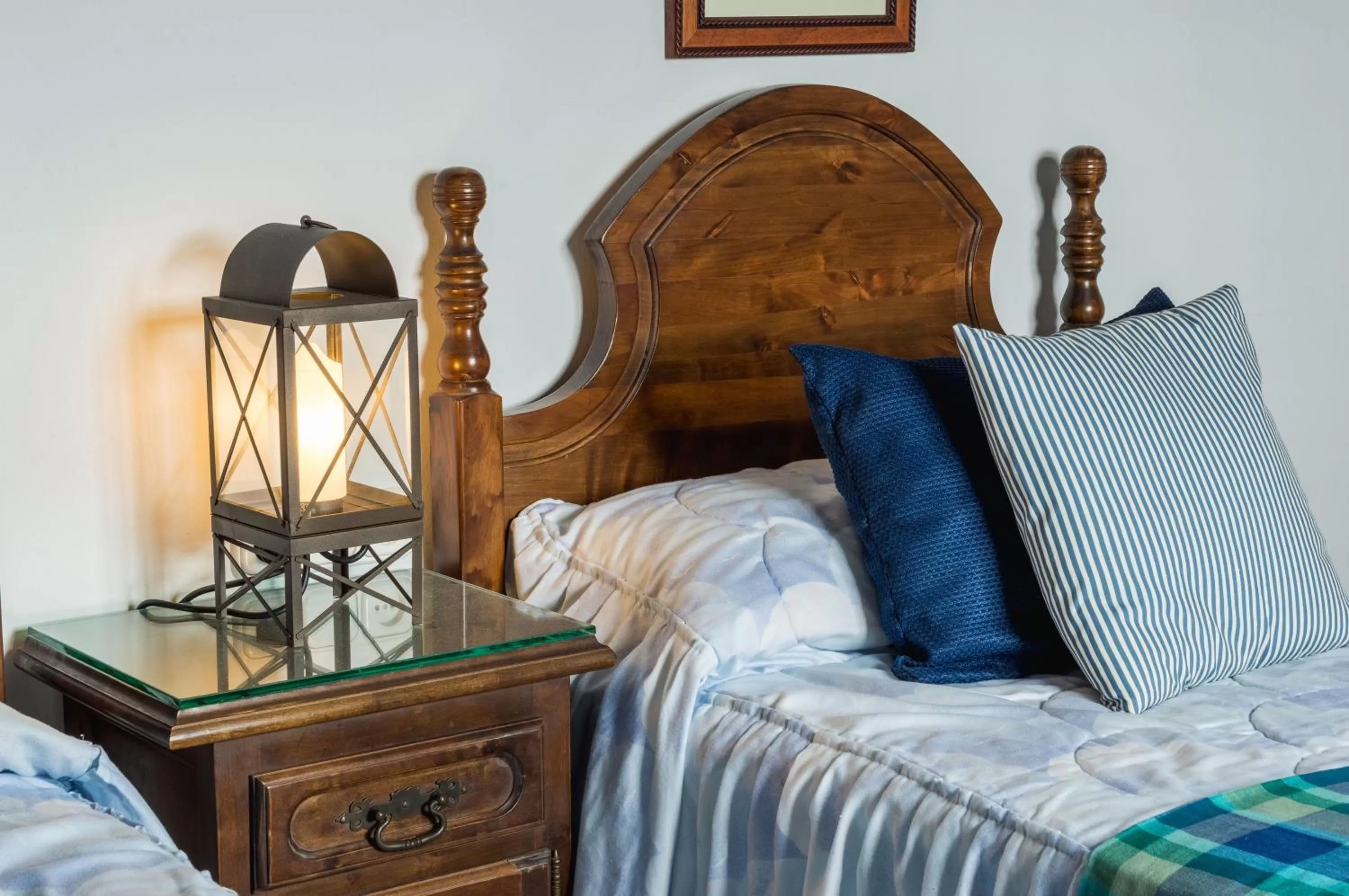 Decorative detail, Bed in Boutique house LujoPobre