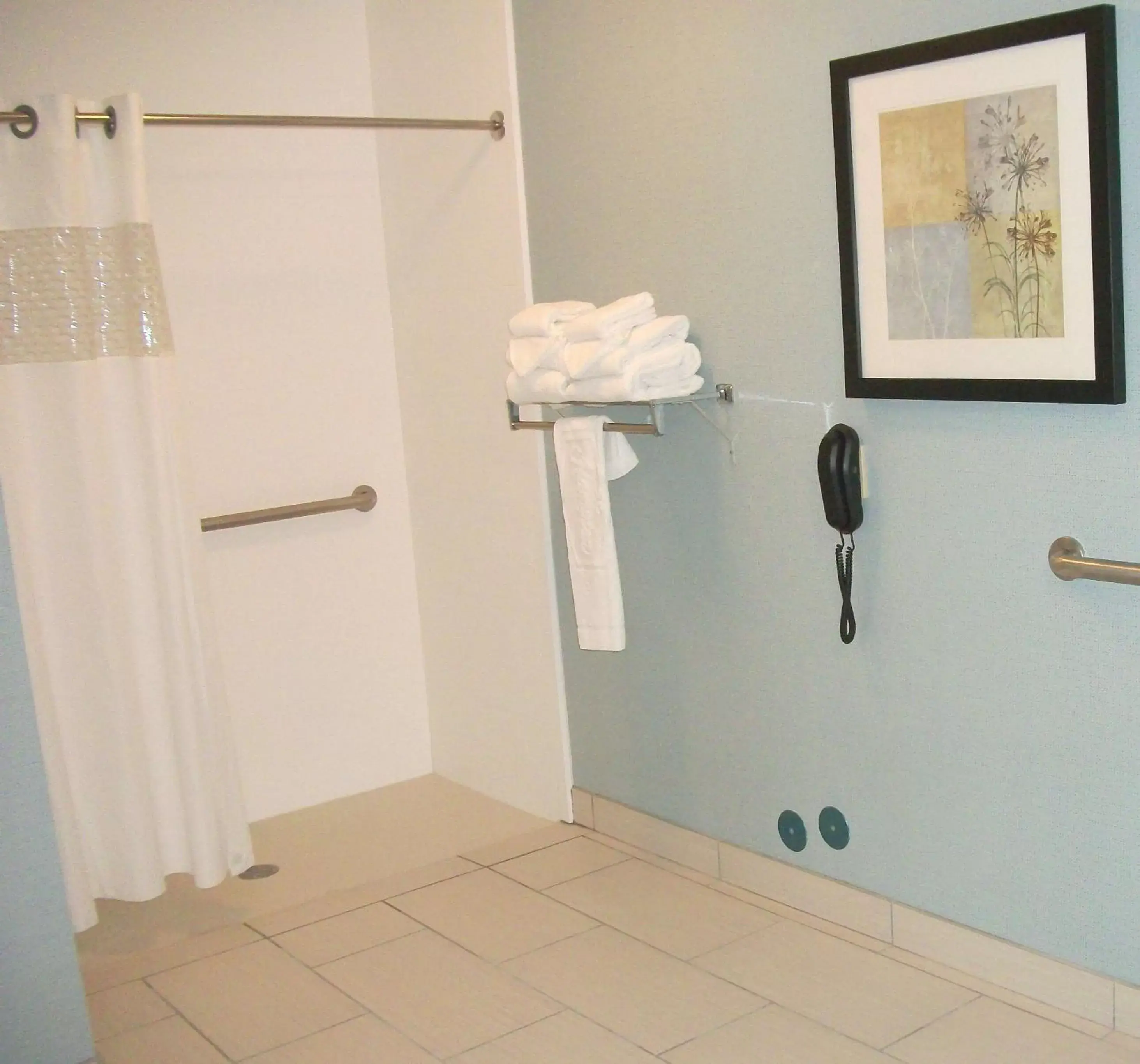 Bathroom in Hampton Inn & Suites Manteca