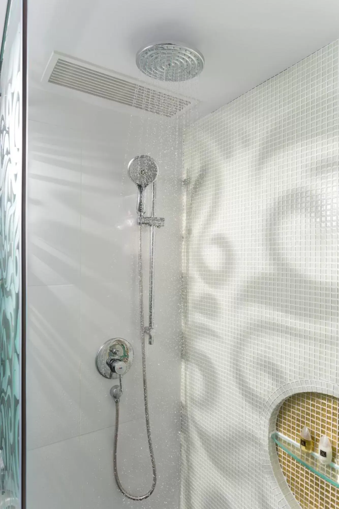 Shower, Bathroom in The Luxe Manor
