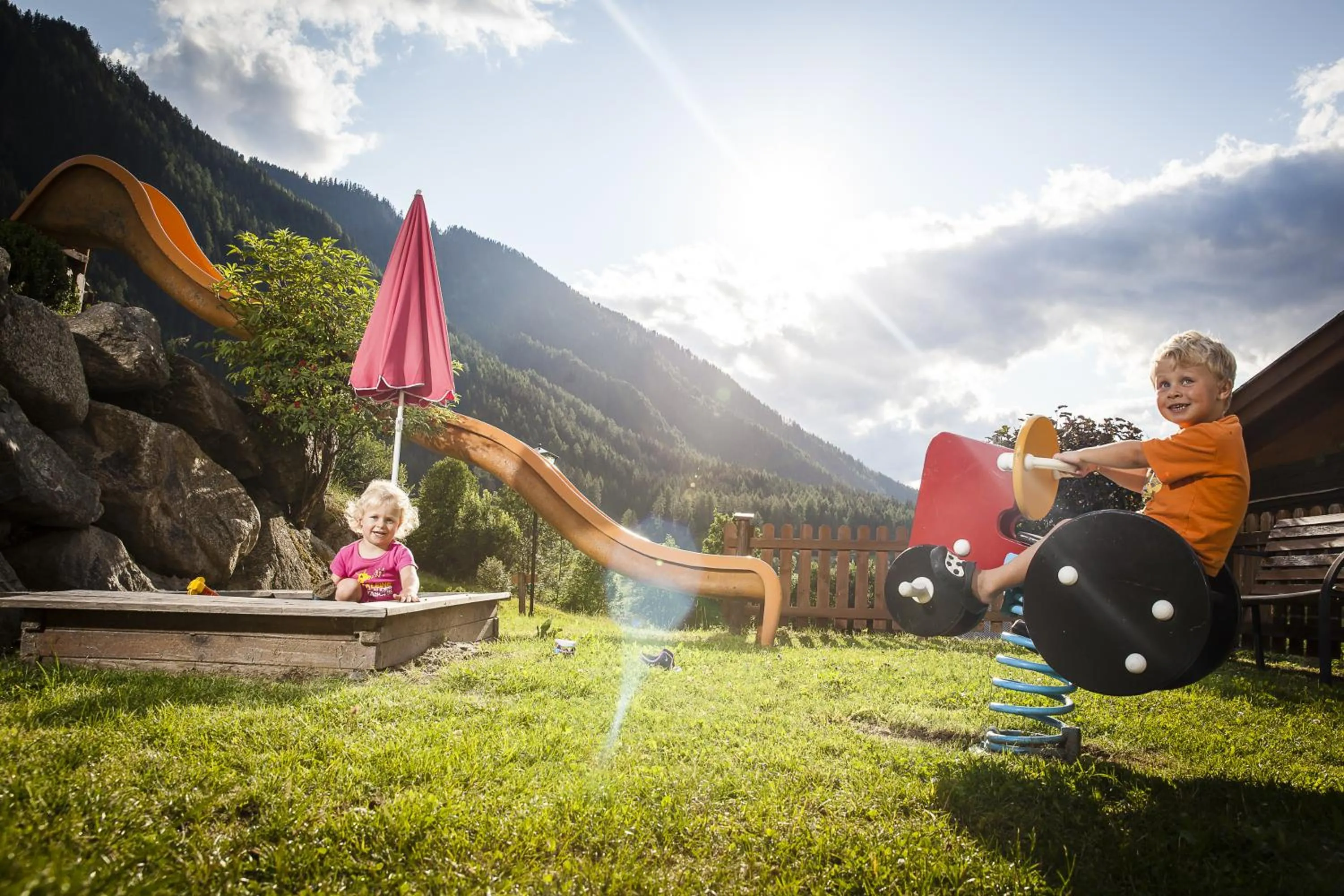 Children play ground in Aktiv Panoramahotel Daniel
