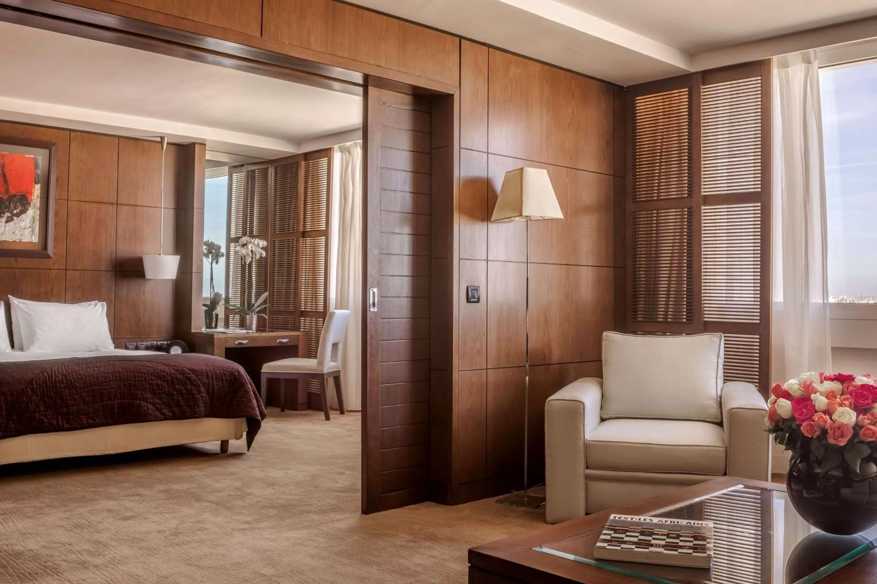 Photo of the whole room, Bed in Hyatt Regency Casablanca