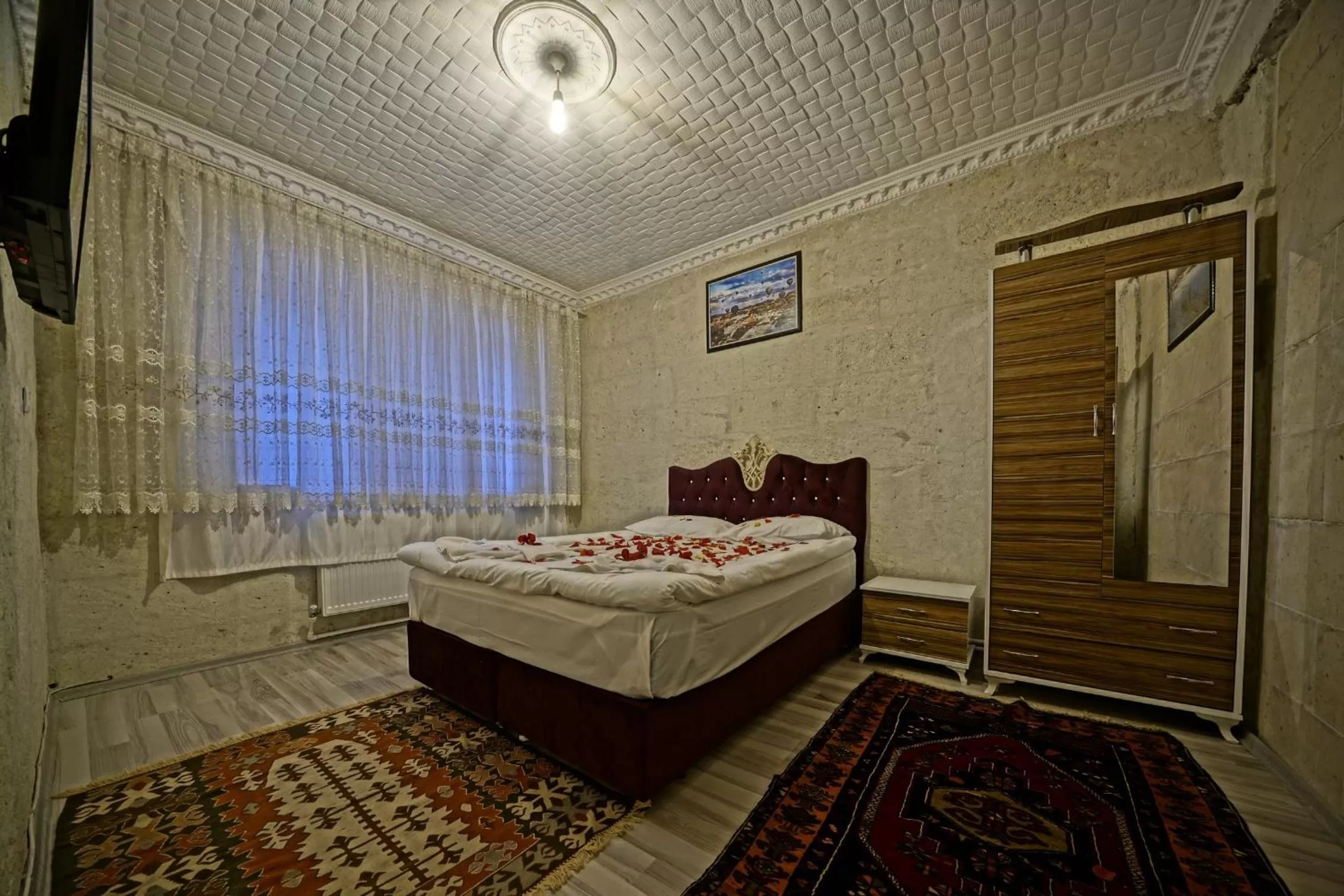 Bed in Epoch Stone House