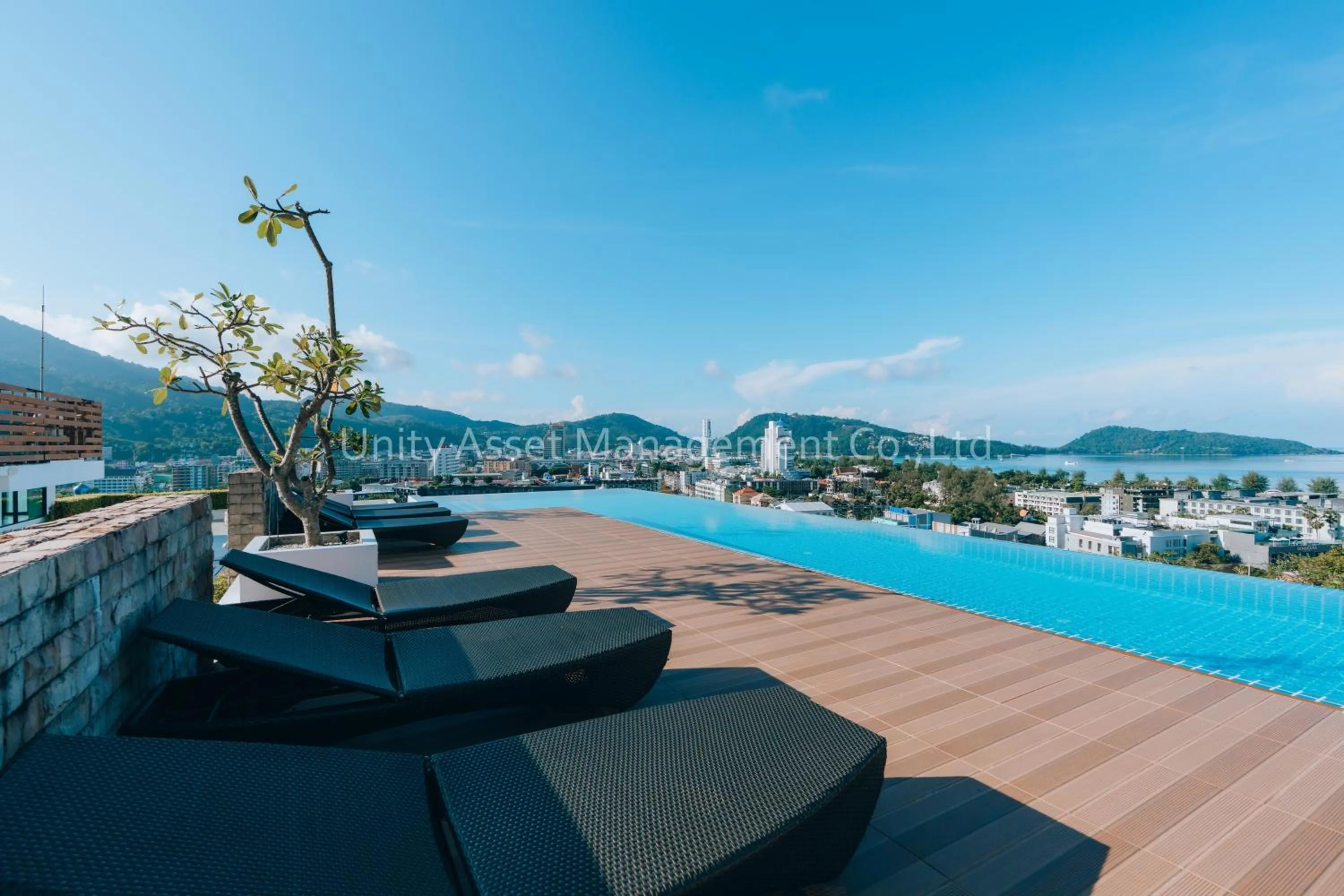 Swimming pool in The Unity and The Bliss Patong Residence