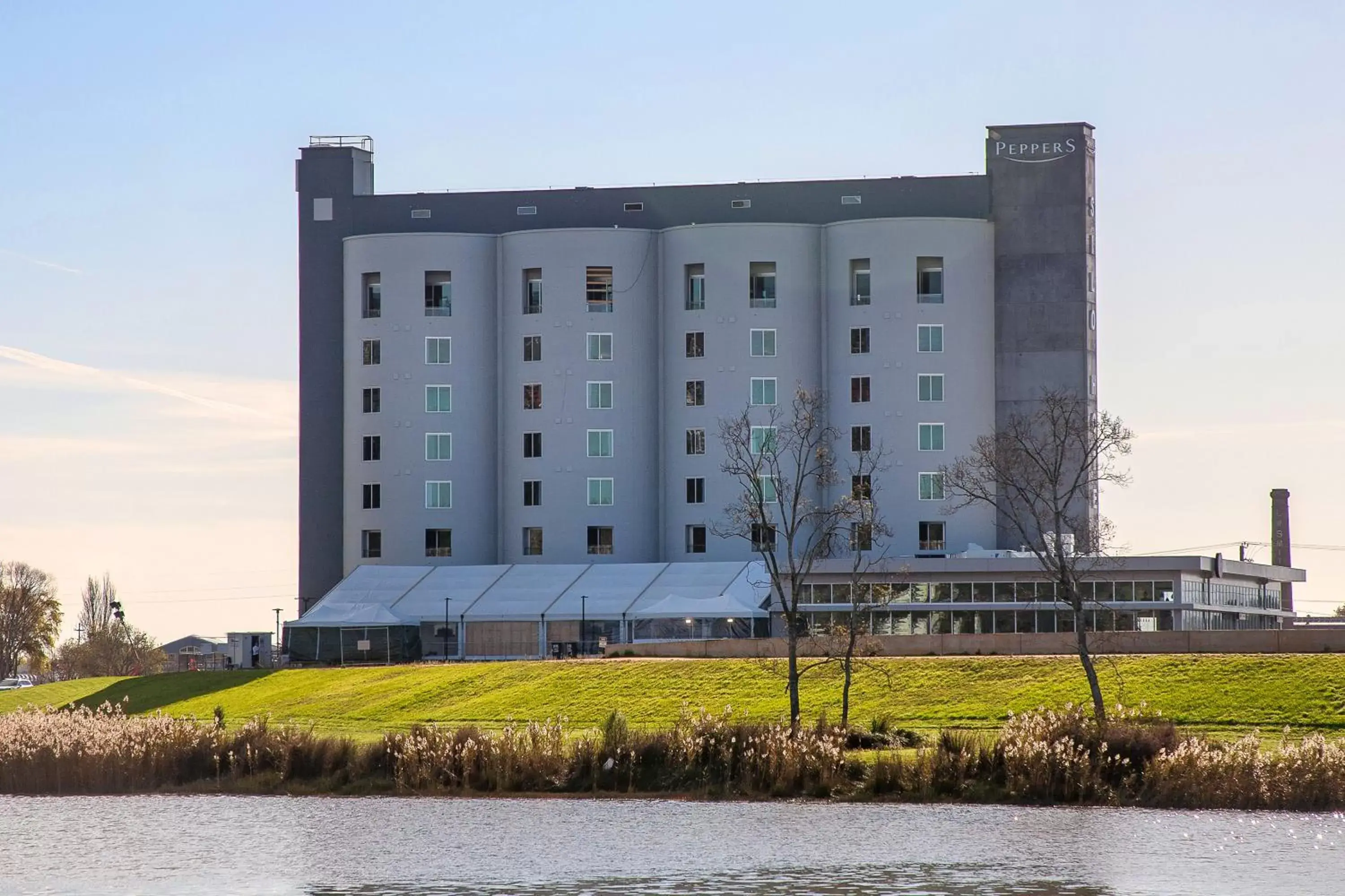 Facade/entrance, Property Building in Peppers Silo