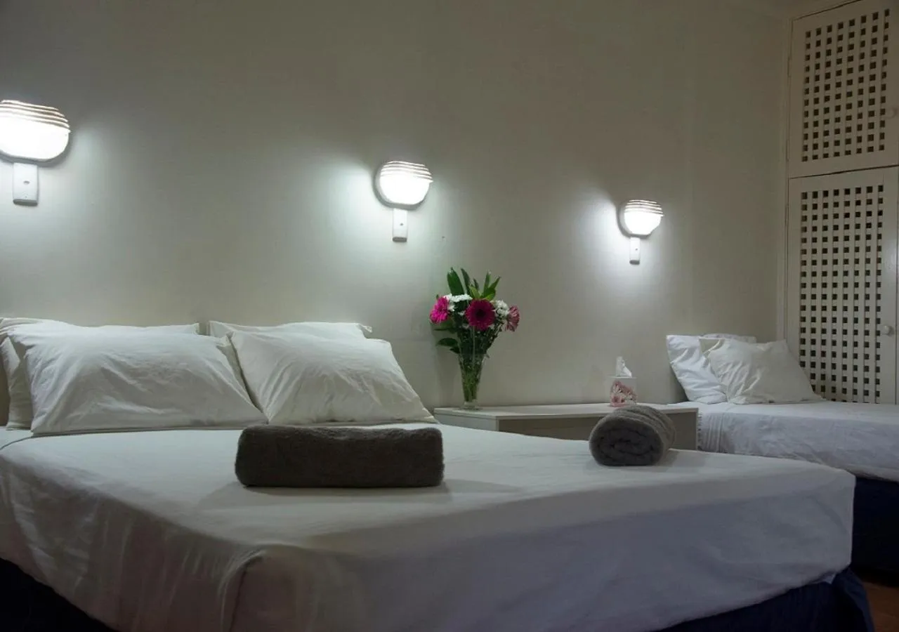 Bed in Roebuck Bay Hotel