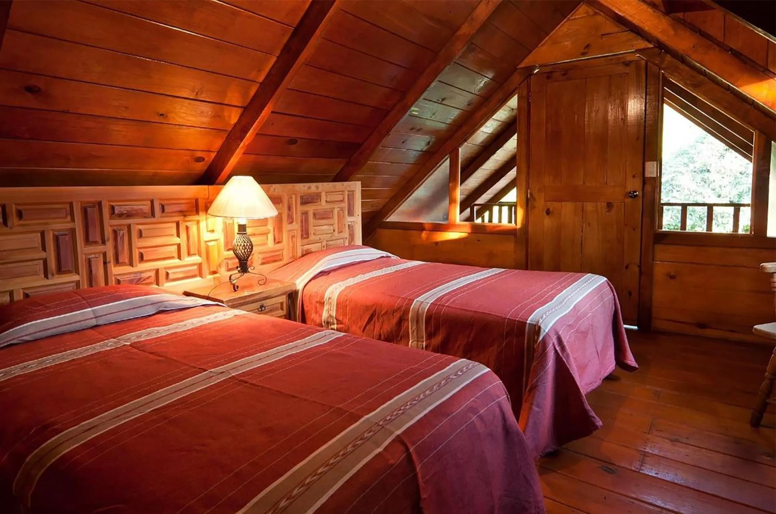 Bed in Mansión del Virrey