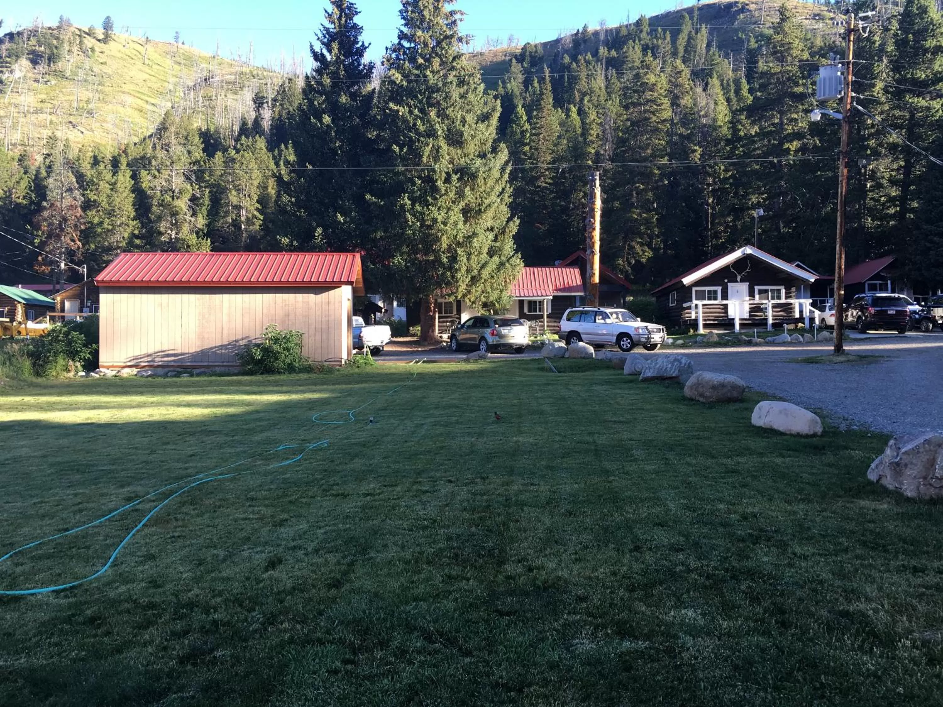 Mountain view in Antlers Lodge