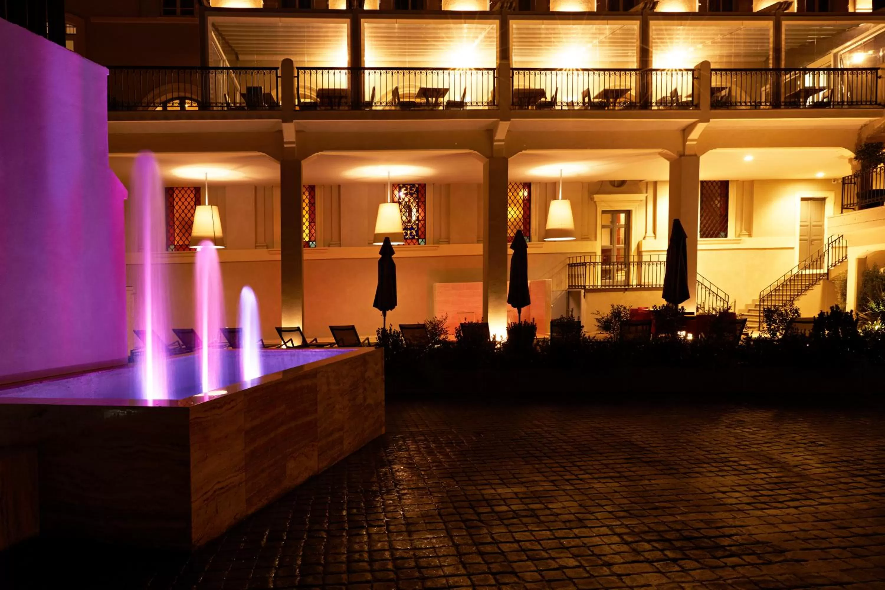 Bird's eye view in Hotel The Building