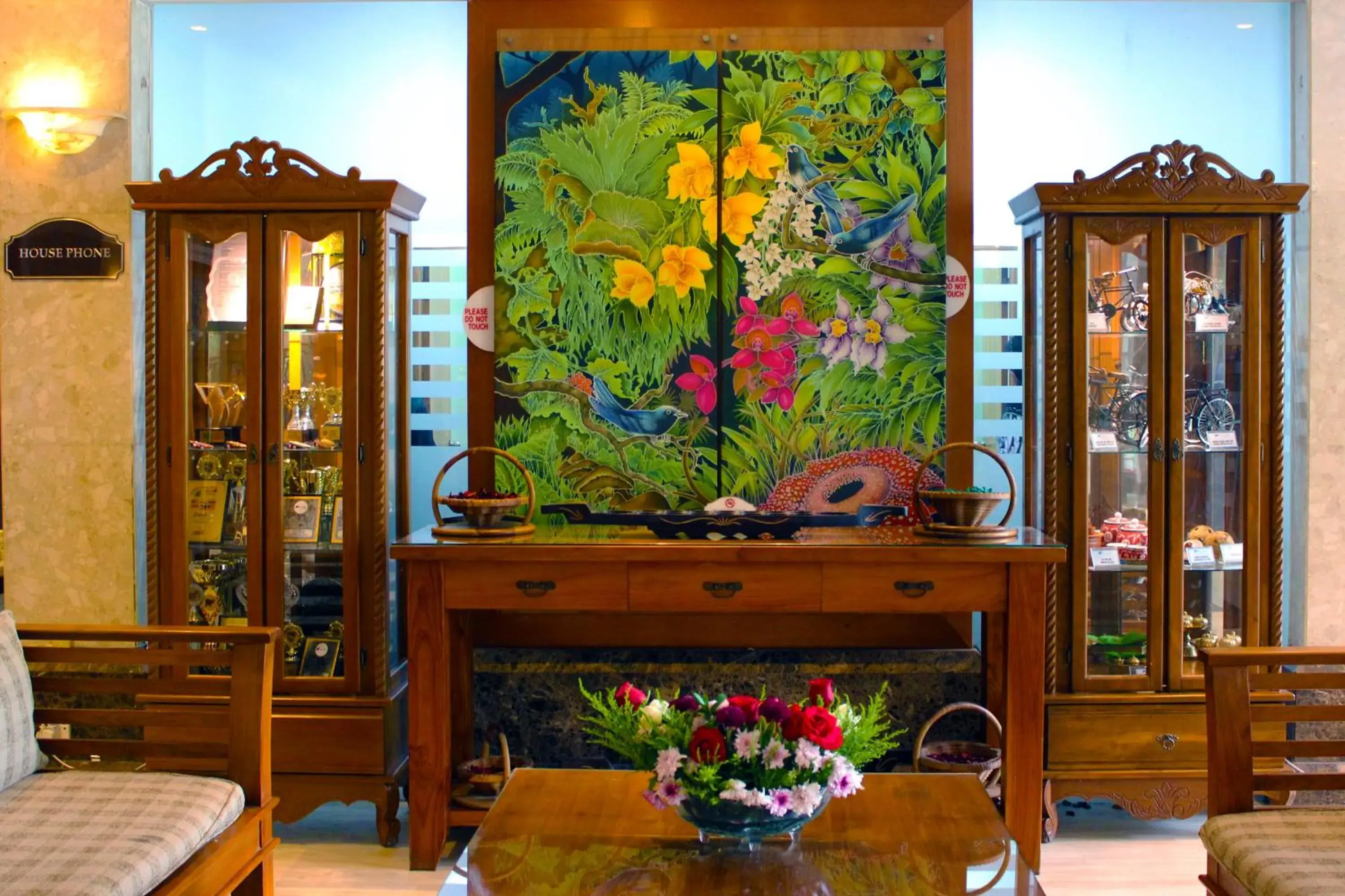 Lobby or reception in Hotel Maluri Lobby or reception in Hotel Maluri