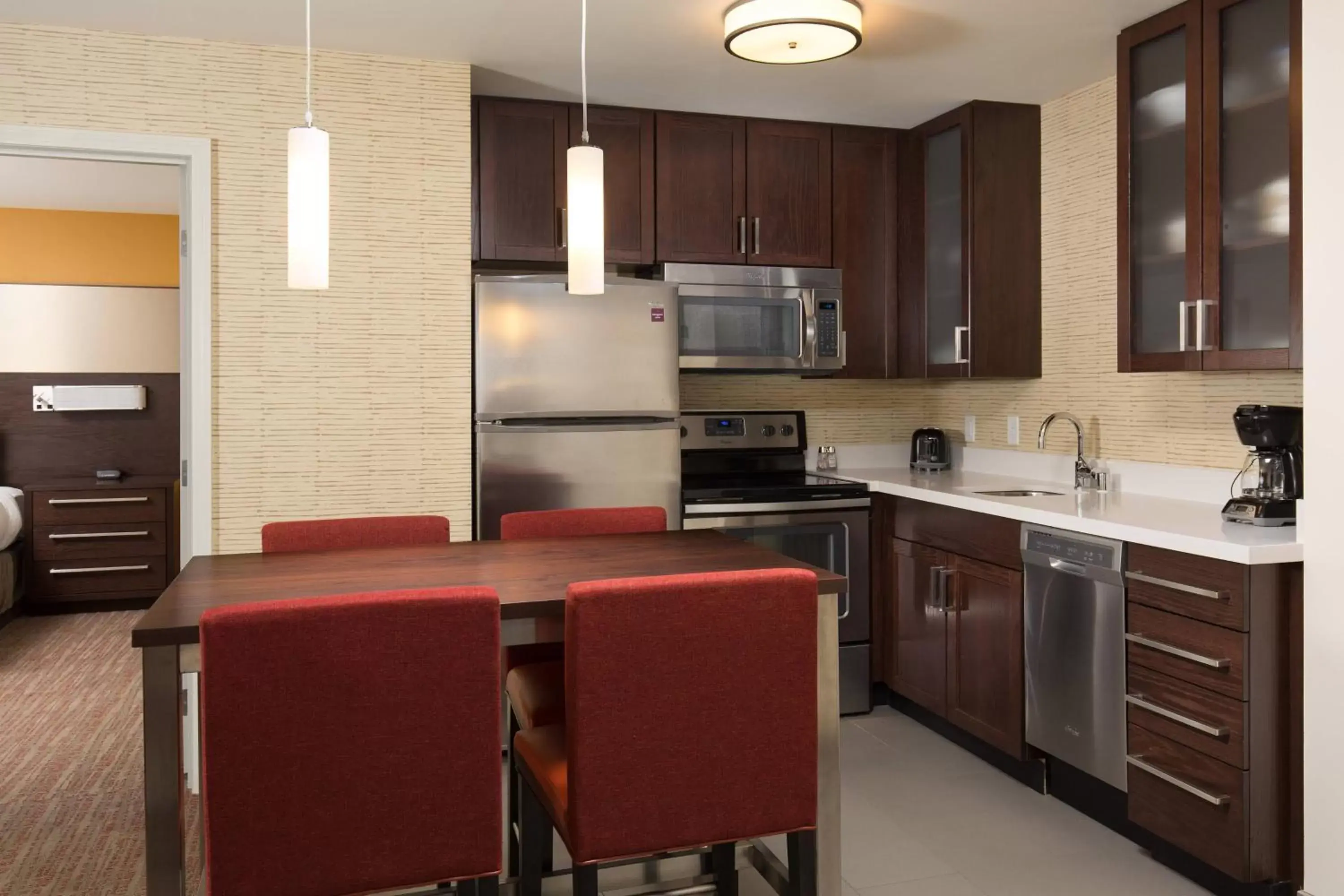 Kitchen or kitchenette, Kitchen/Kitchenette in Residence Inn by Marriott Las Vegas Airport