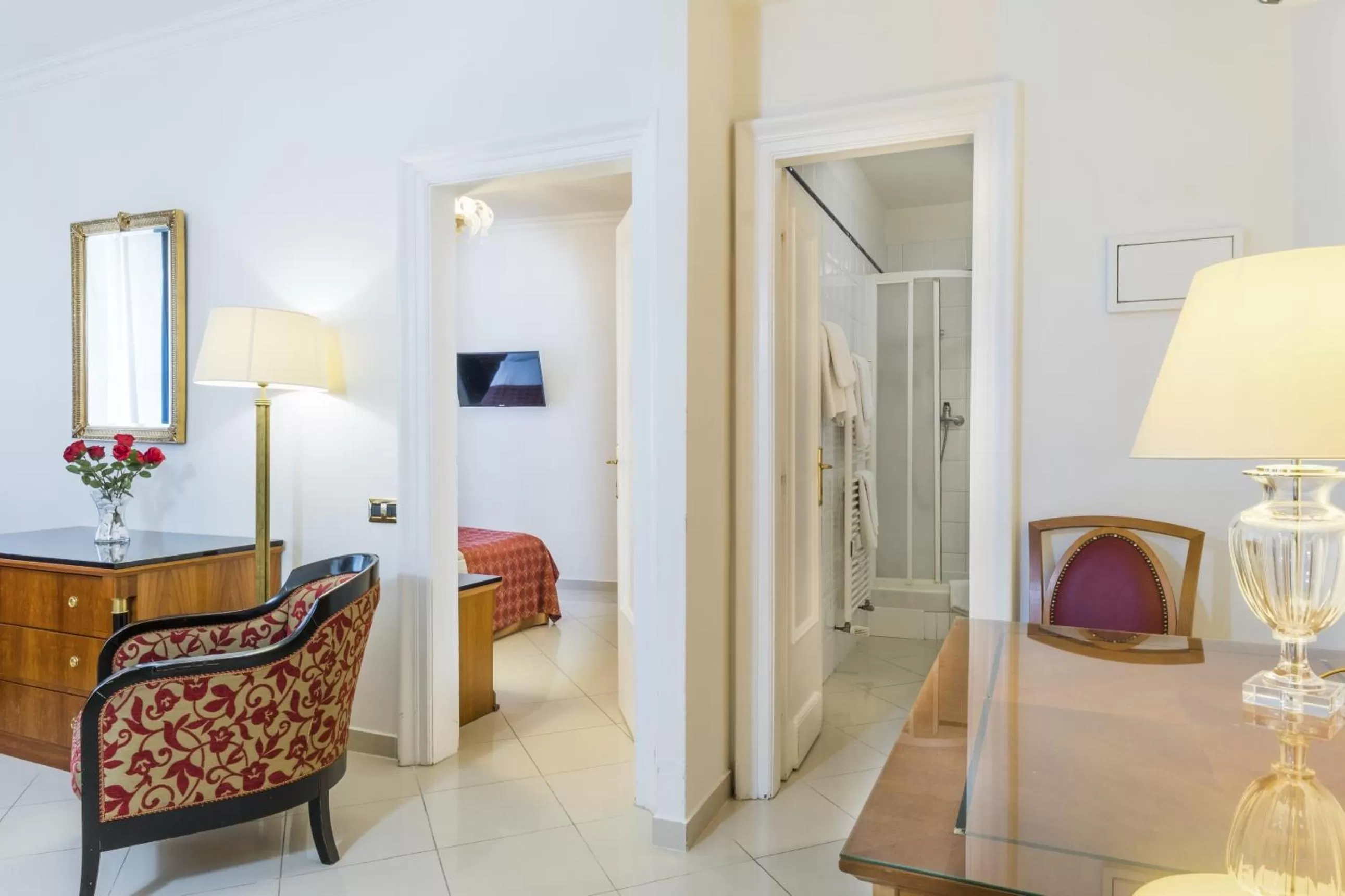 Shower in Hotel Bologna