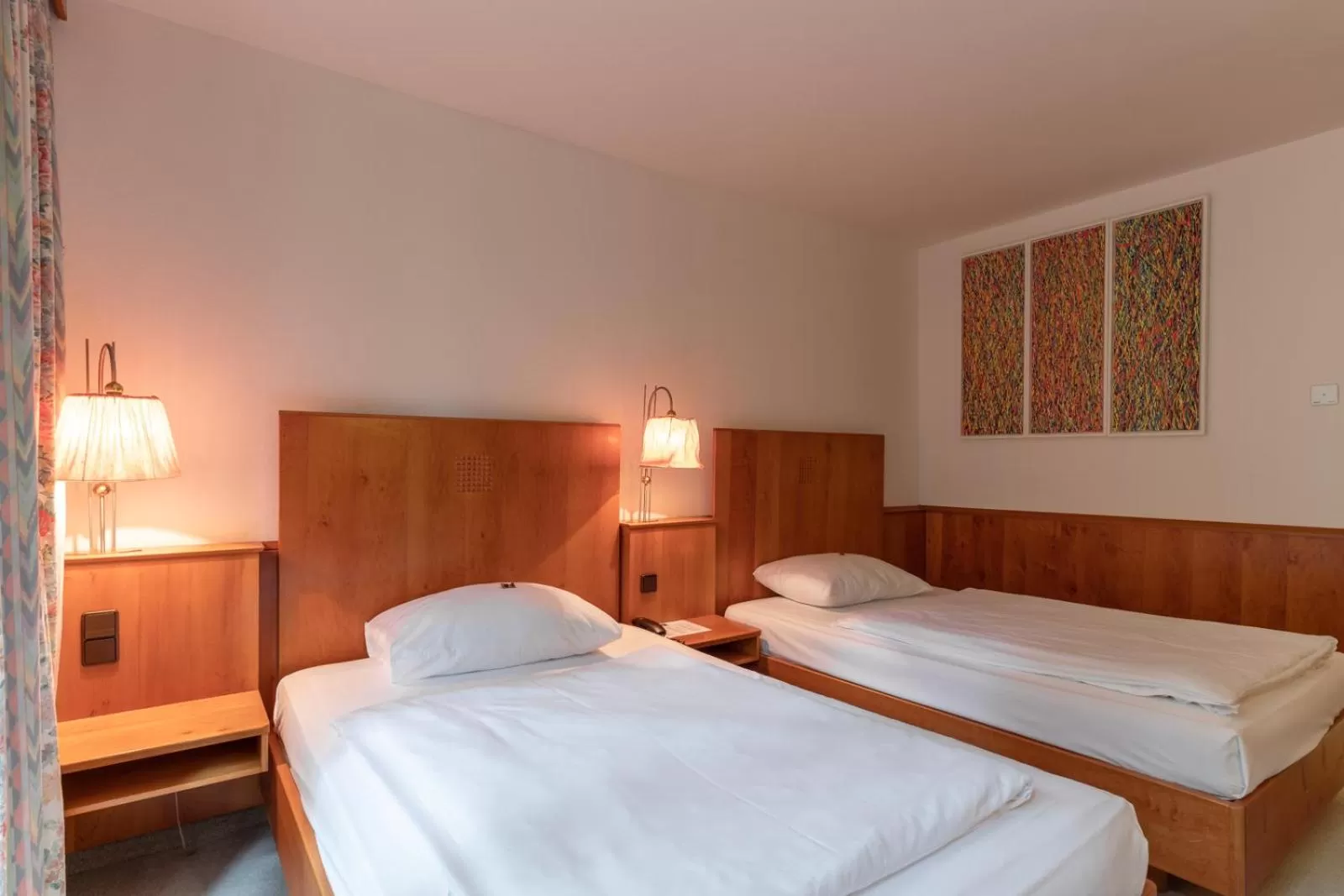 Photo of the whole room, Bed in Hotel Restaurant Südrast Dreiländereck