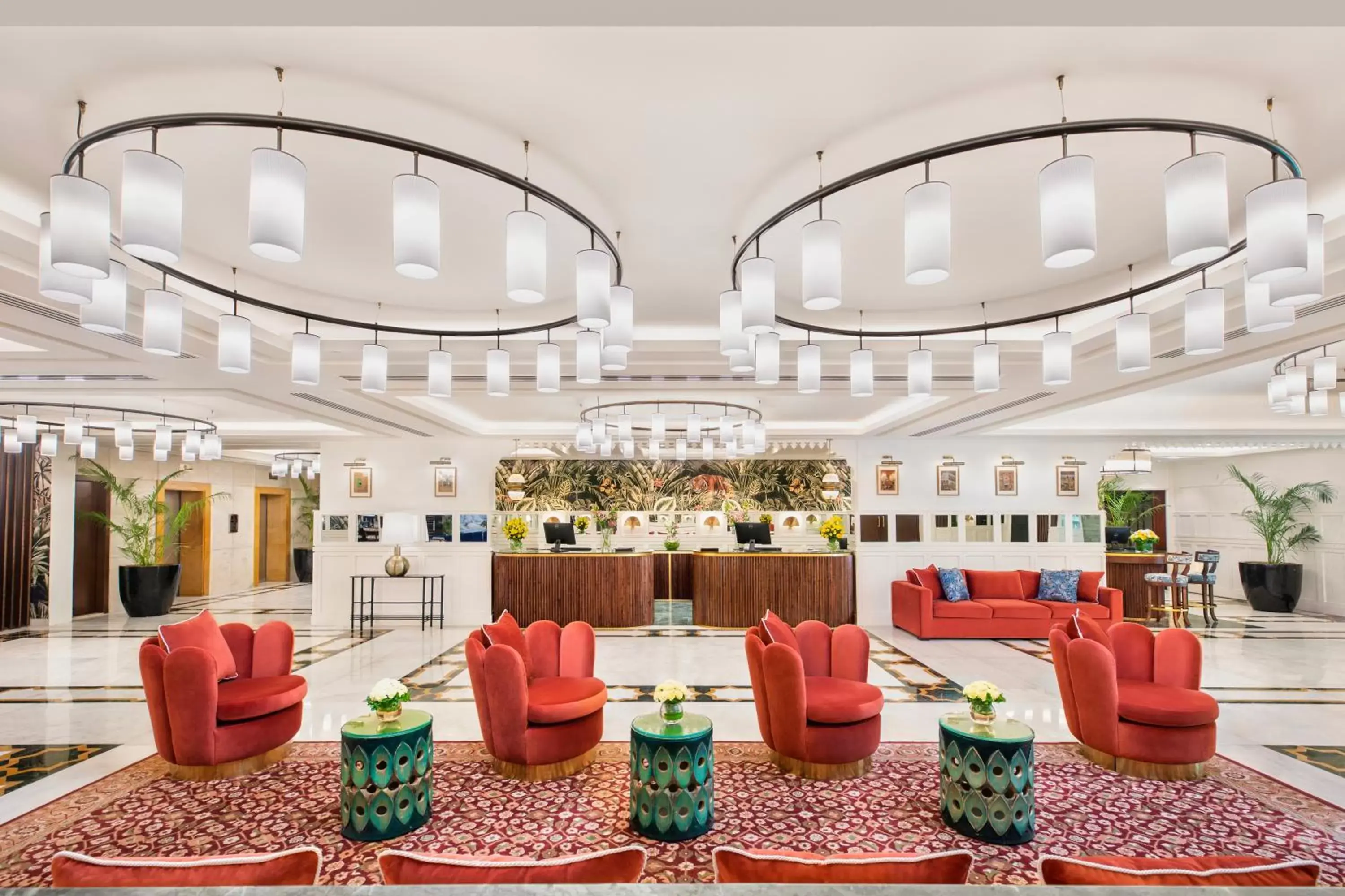 Lobby or reception in Tajview, Agra-IHCL SeleQtions Lobby or reception in Tajview, Agra-IHCL SeleQtions