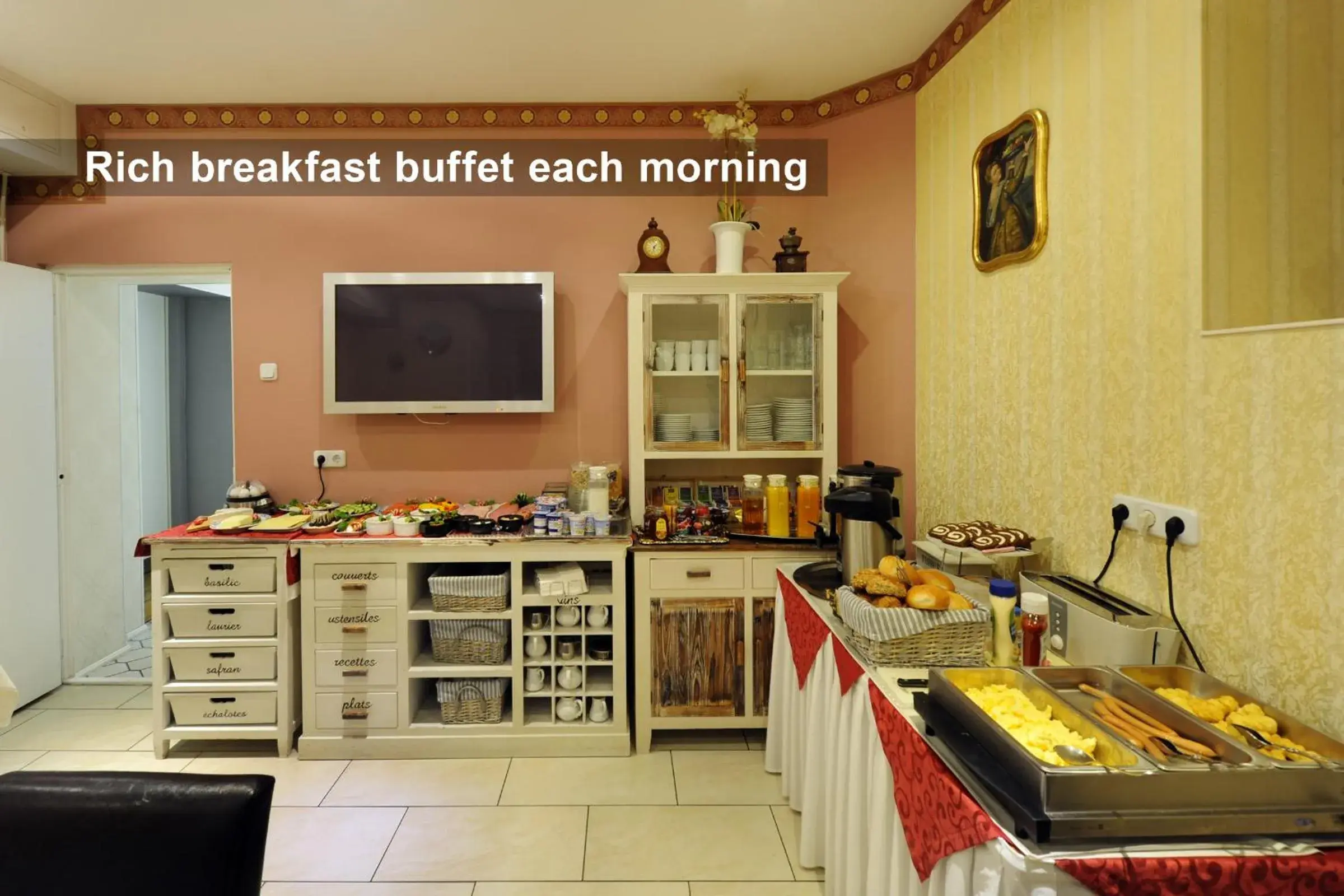 Restaurant/places to eat, Kitchen/Kitchenette in Fair Hotel Villa Diana