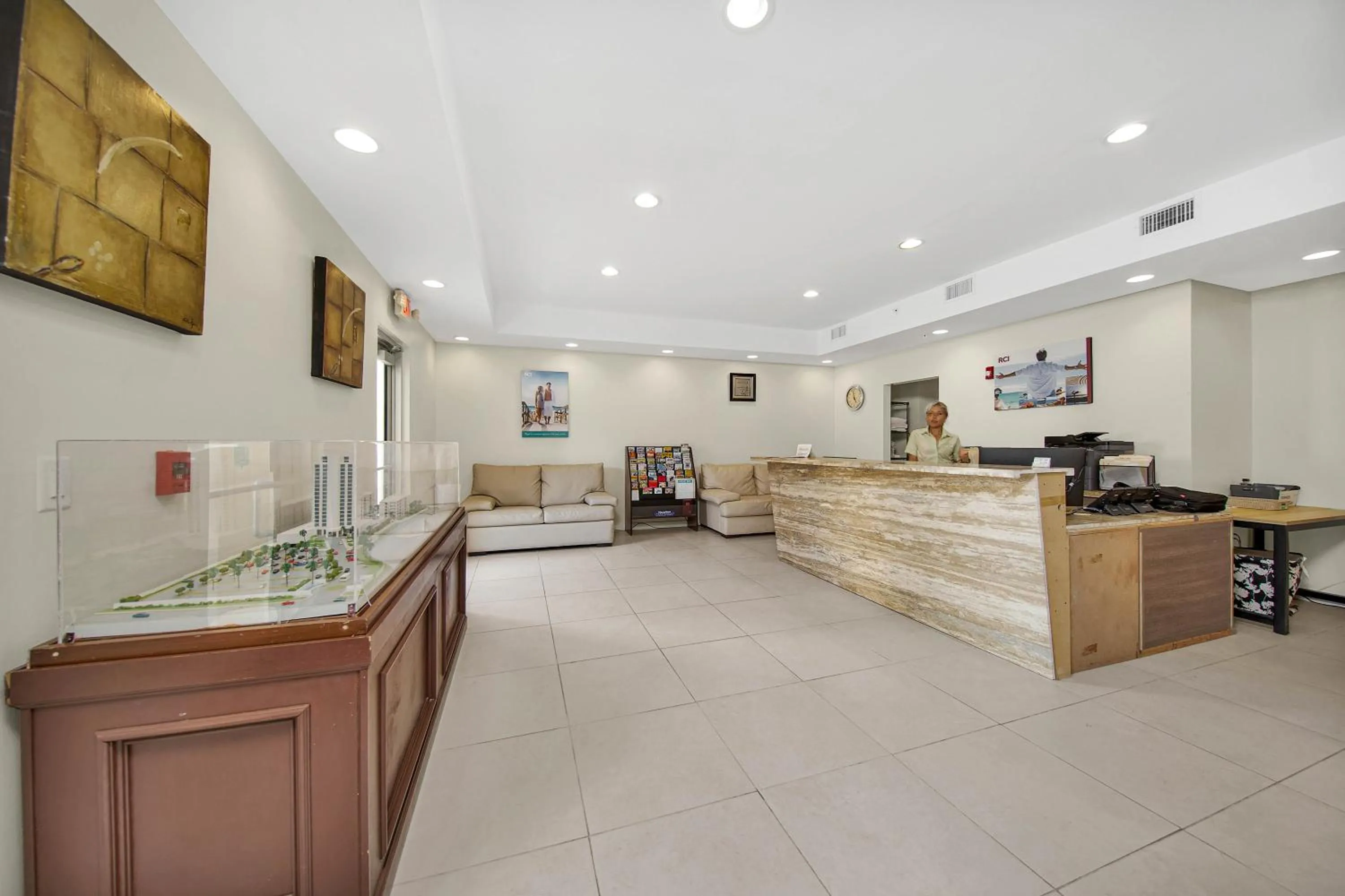 Lobby or reception in Peninsula Island Resort & Spa - Beachfront Property at South Padre Island