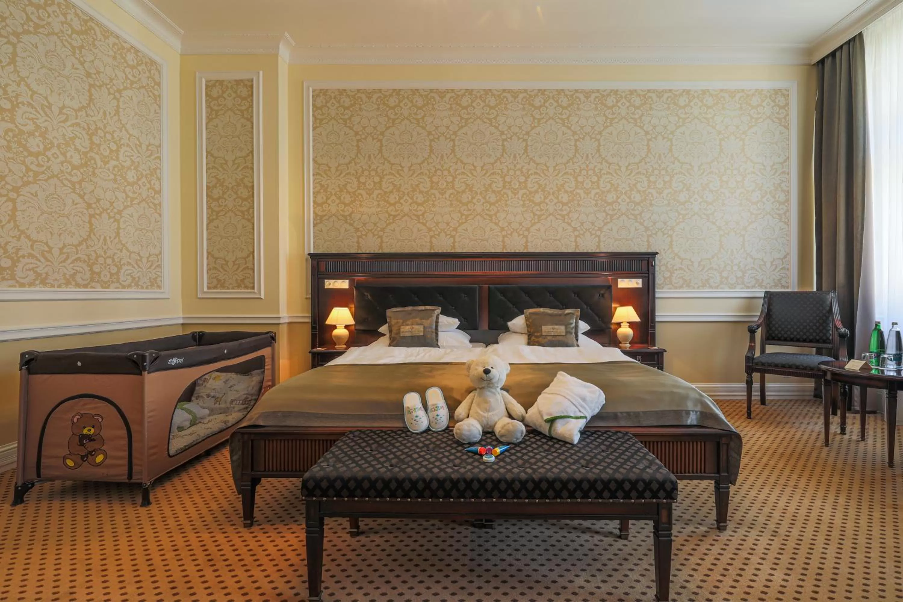 Photo of the whole room, Bed in Luxury Spa Hotel Olympic Palace