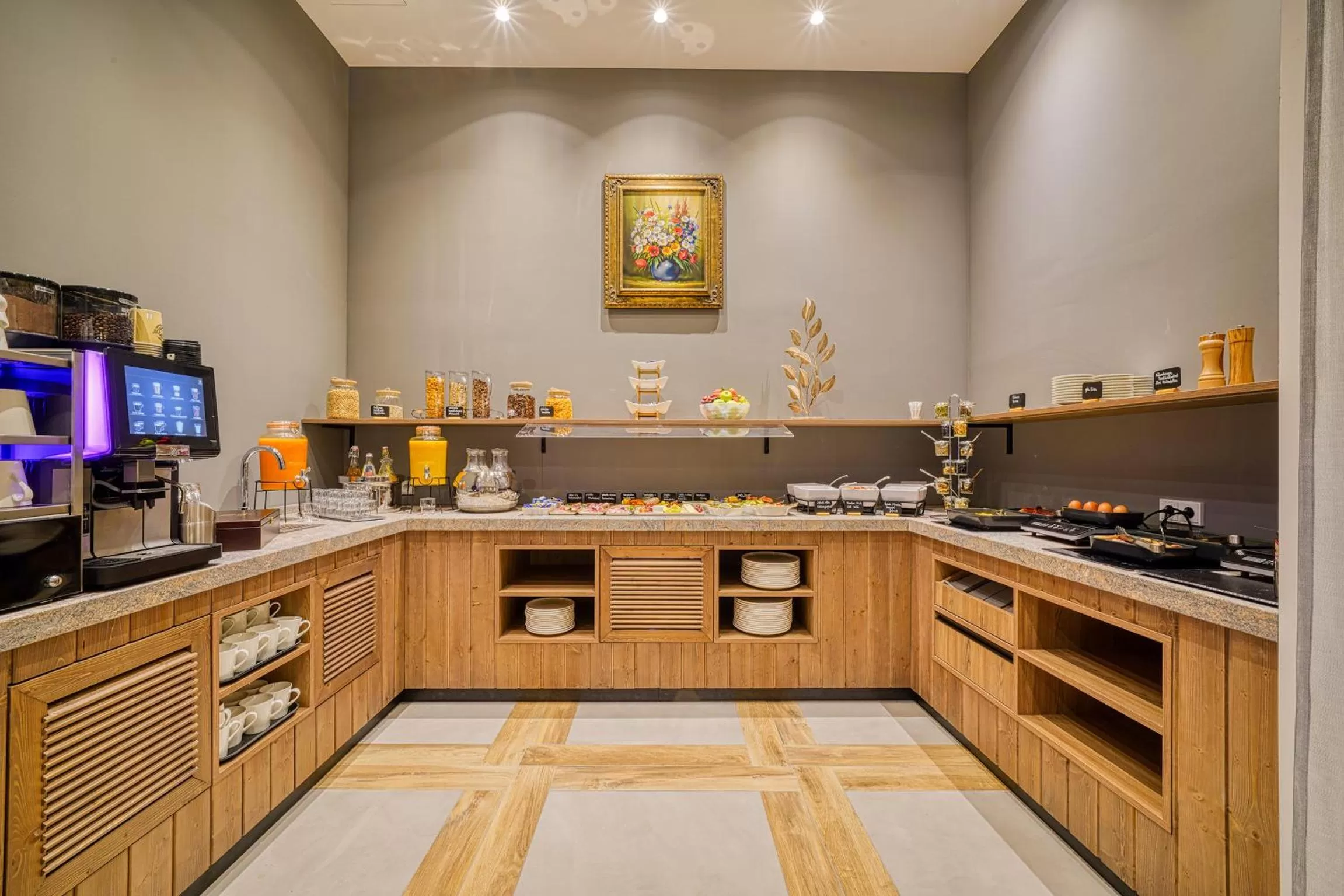 Buffet breakfast in Vienna House Easy by Wyndham Freiburg City