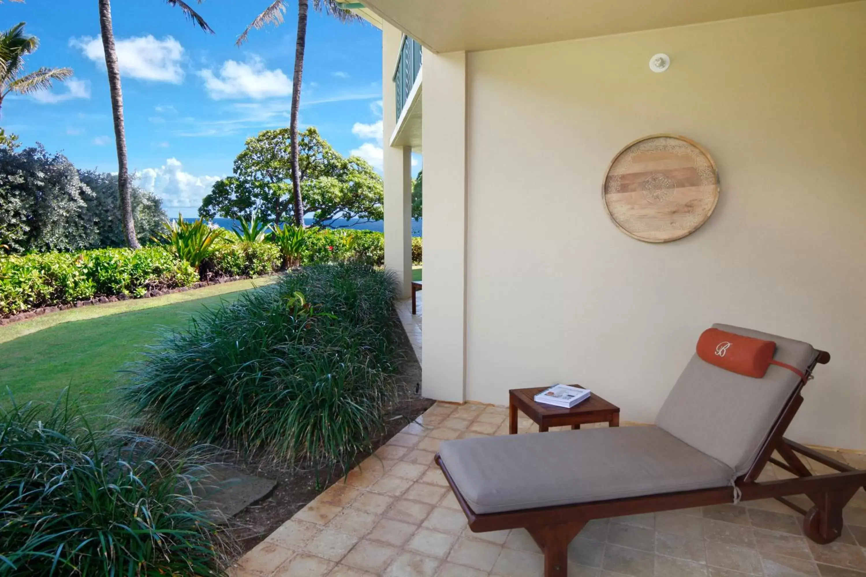 Patio in Waipouli Beach Resort & Spa Kauai By Outrigger