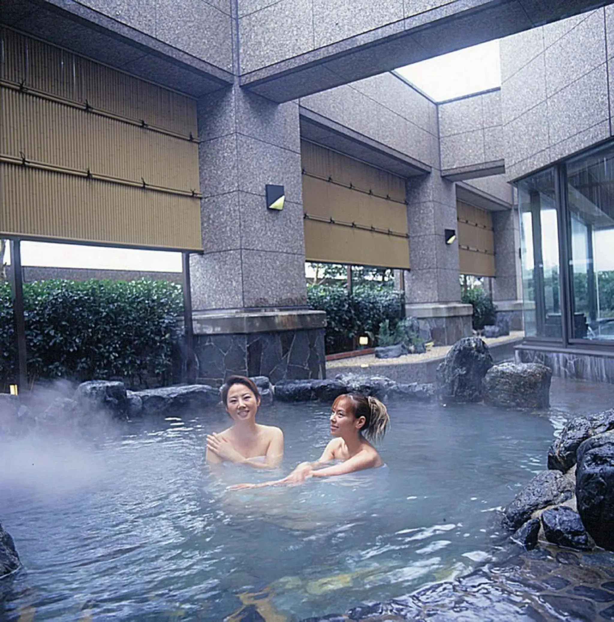 Hot Spring Bath, Swimming Pool in Imabari Kokusai Hotel