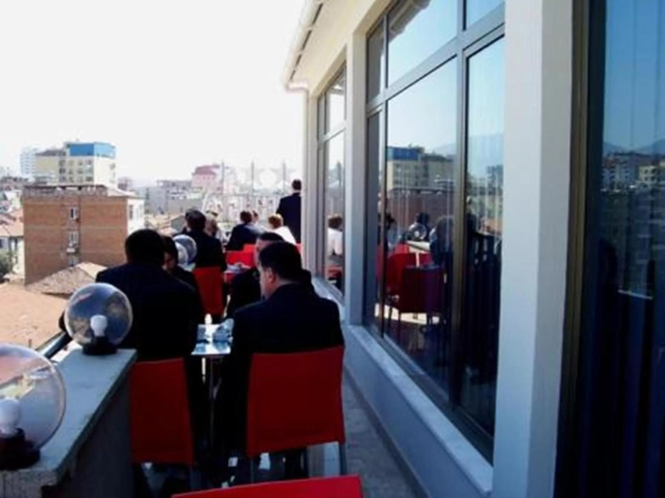 Balcony/Terrace in Kruja Hotel