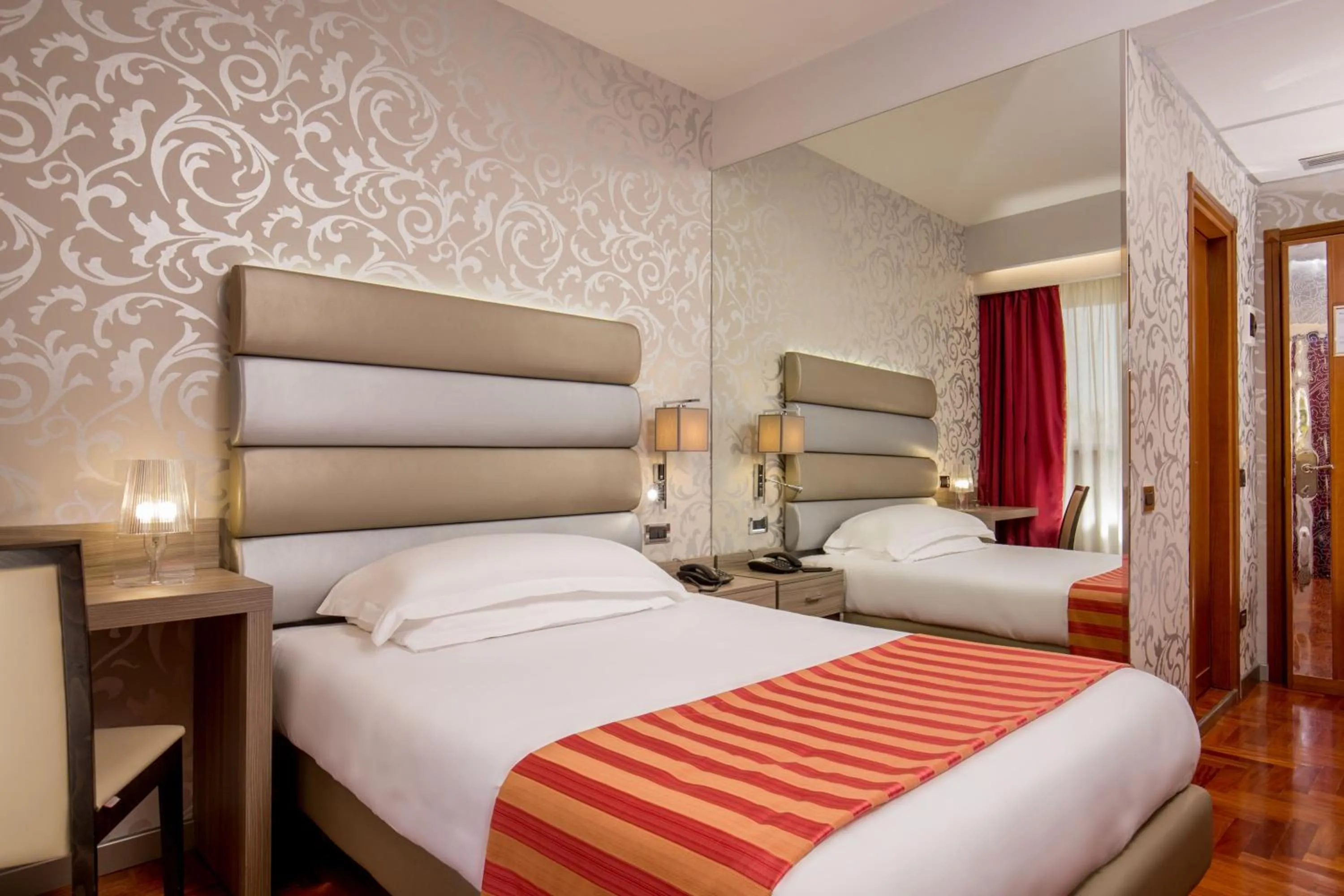 Bed in Enea Hotel Pomezia