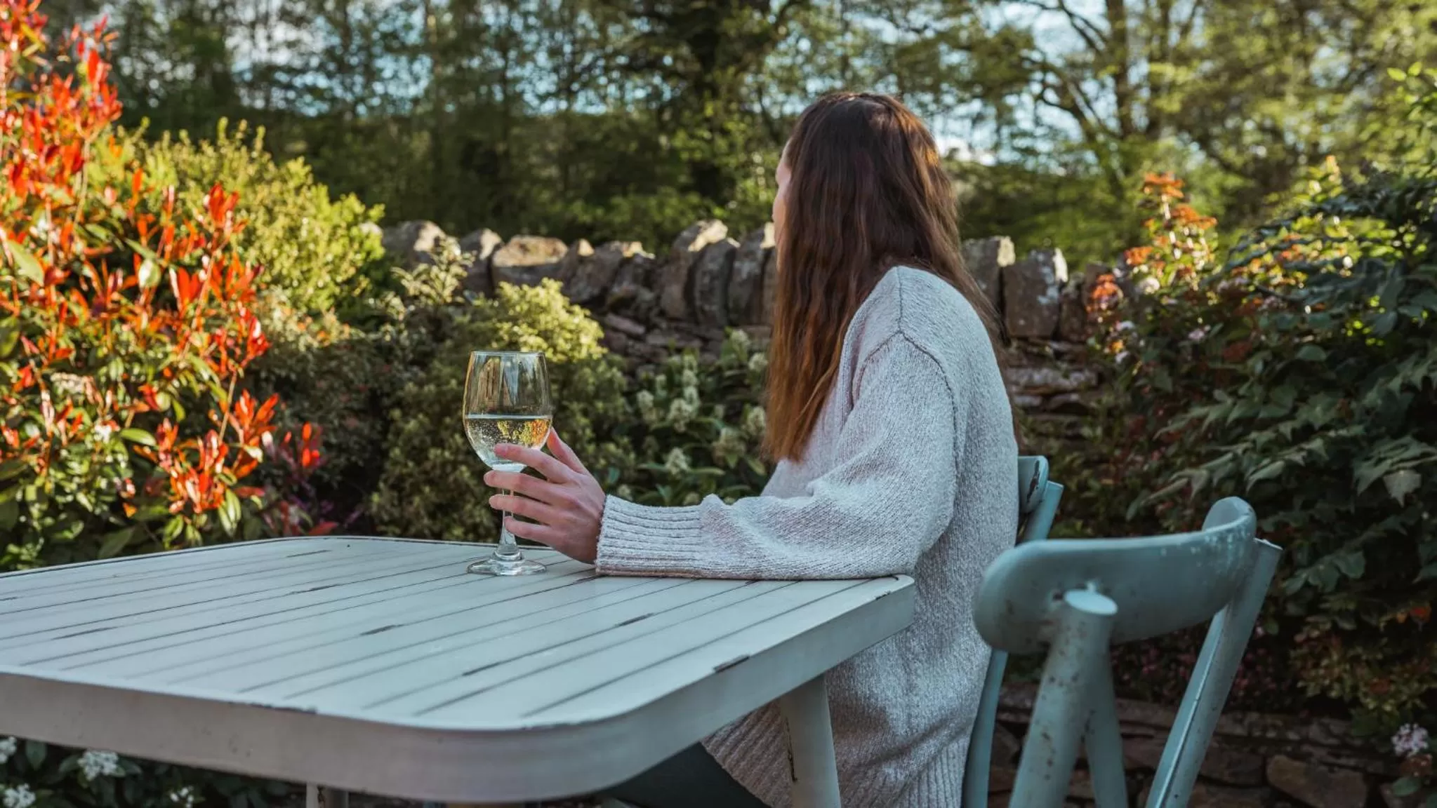 Patio in The Old Hall Inn