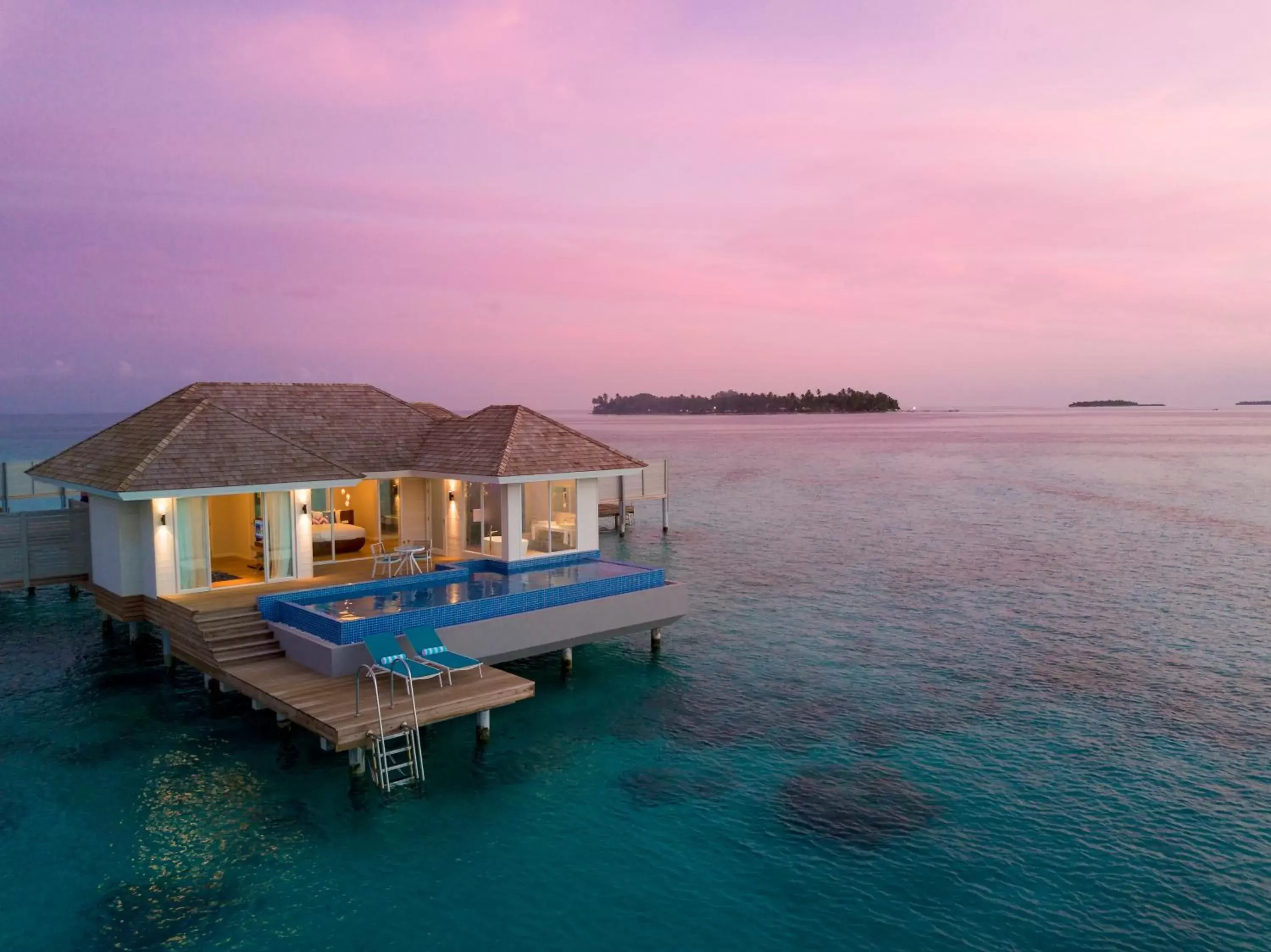 Bird's eye view in Kandima Maldives