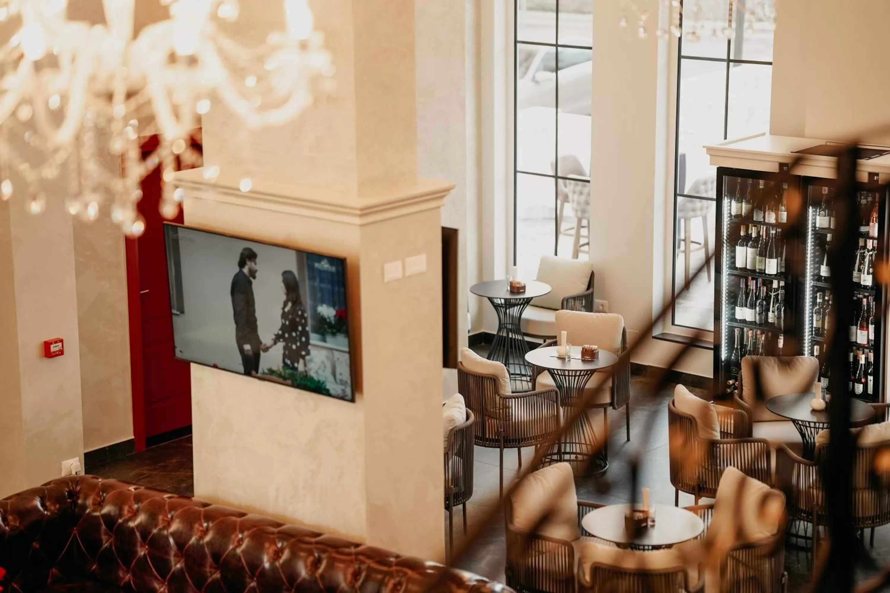 Seating area in Martiness Hotel Durres