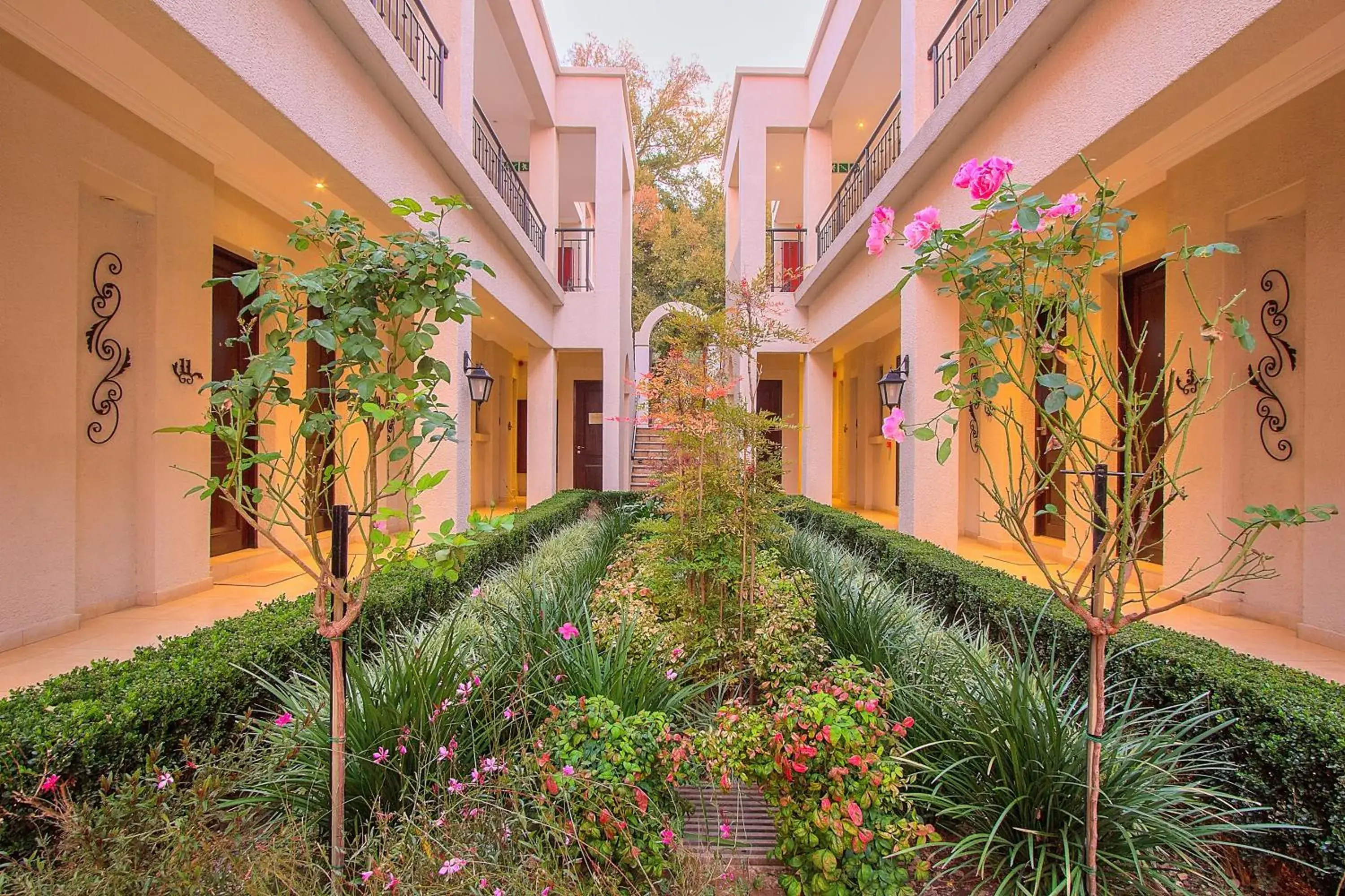 Garden in The Syrene Boutique Hotel