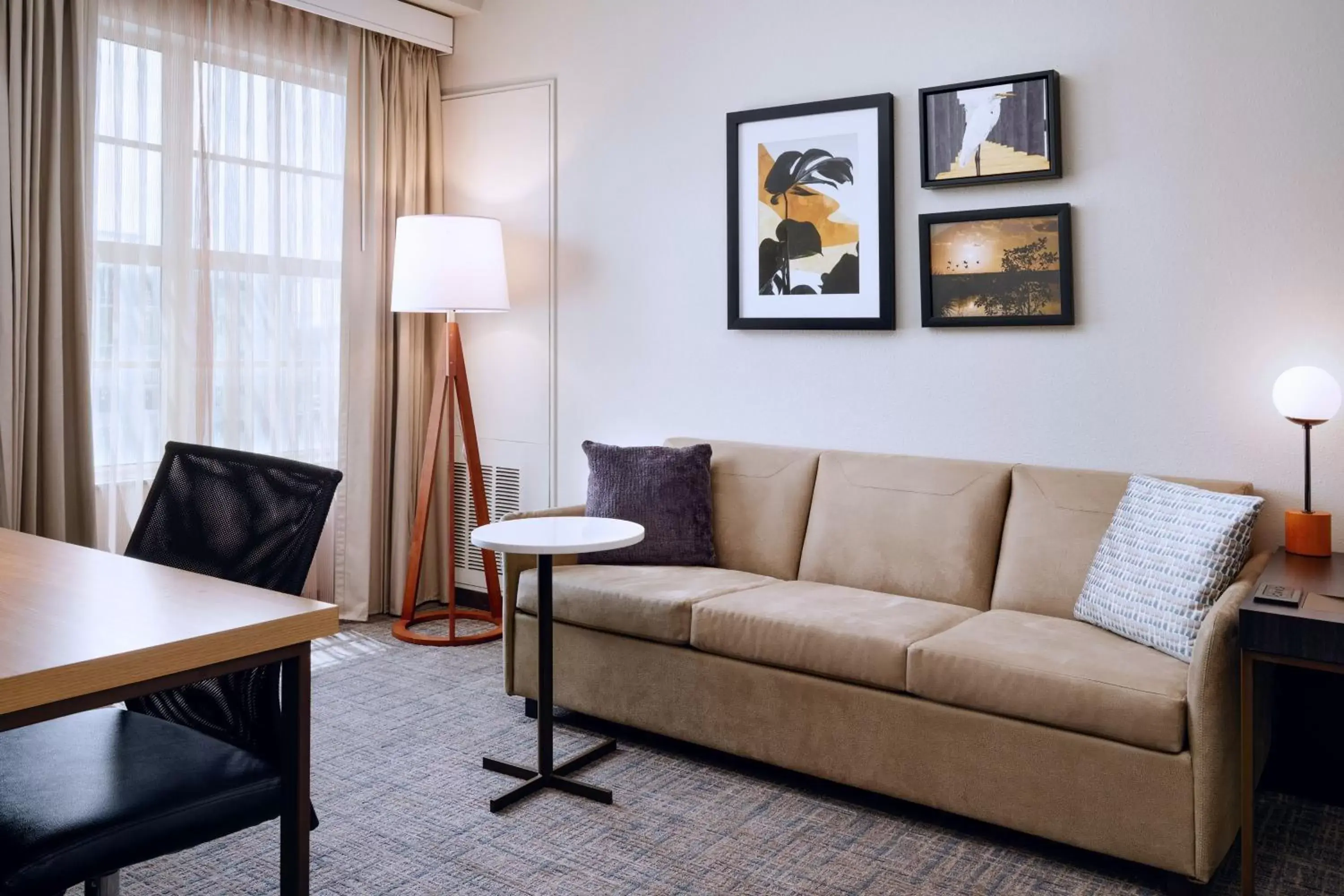 Bedroom, Seating Area in Residence Inn Fort Lauderdale SW/Miramar