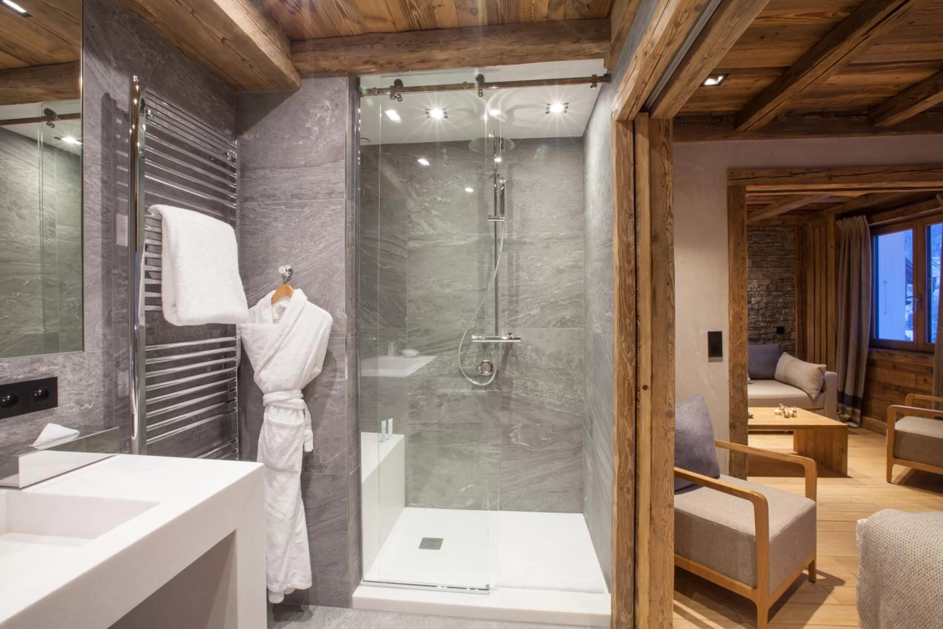 Bedroom in Au Coin Du Feu