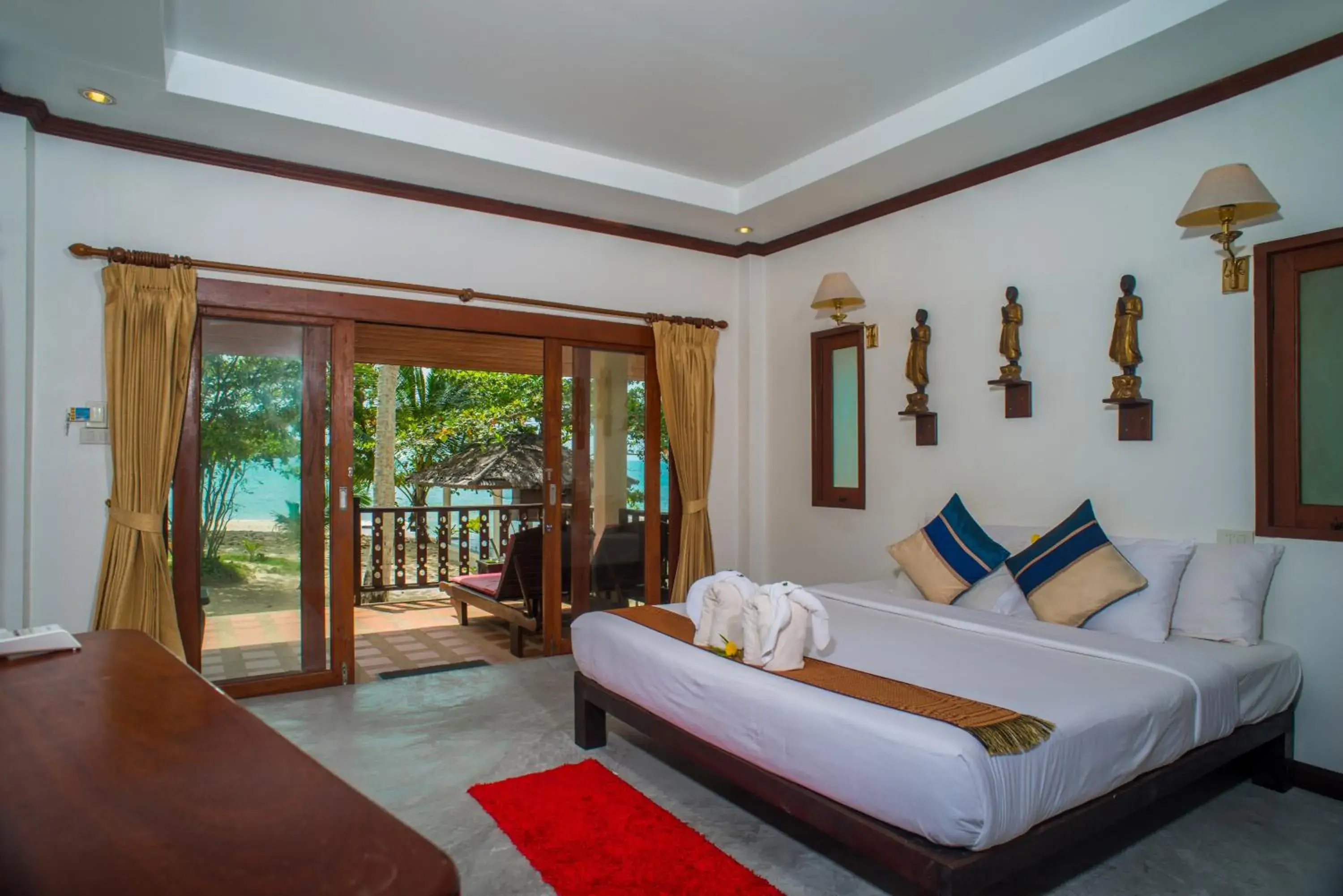 Bedroom, Bed in Am Samui Resort Taling Ngam