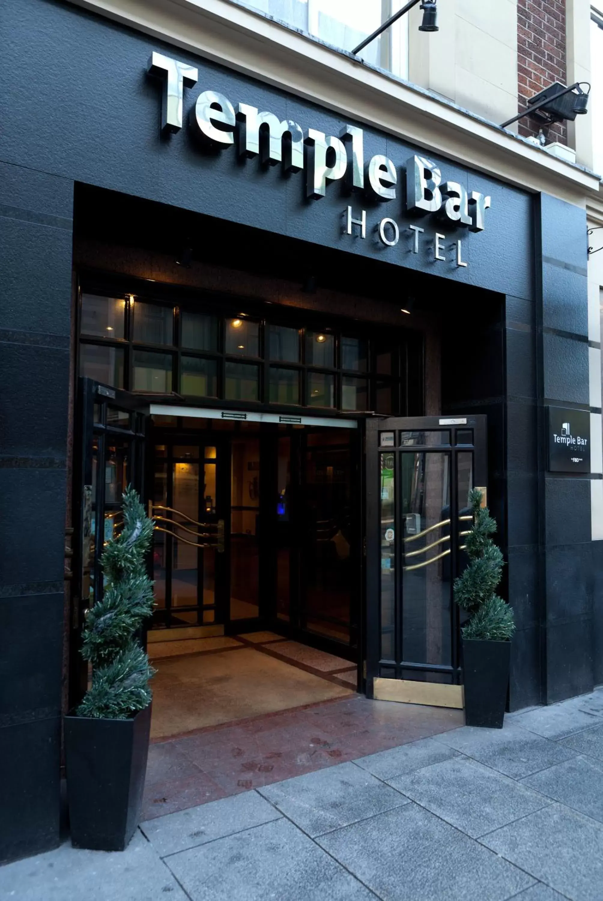 Facade/entrance in Temple Bar Hotel