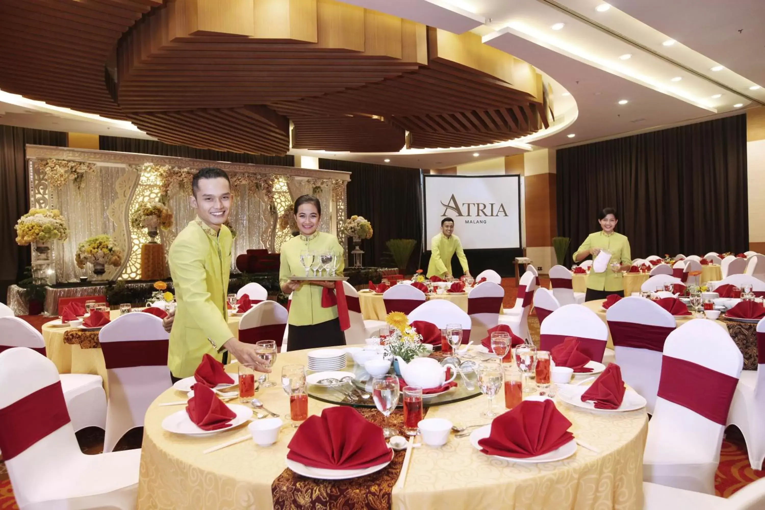 Staff, Banquet Facilities in Atria Hotel Malang