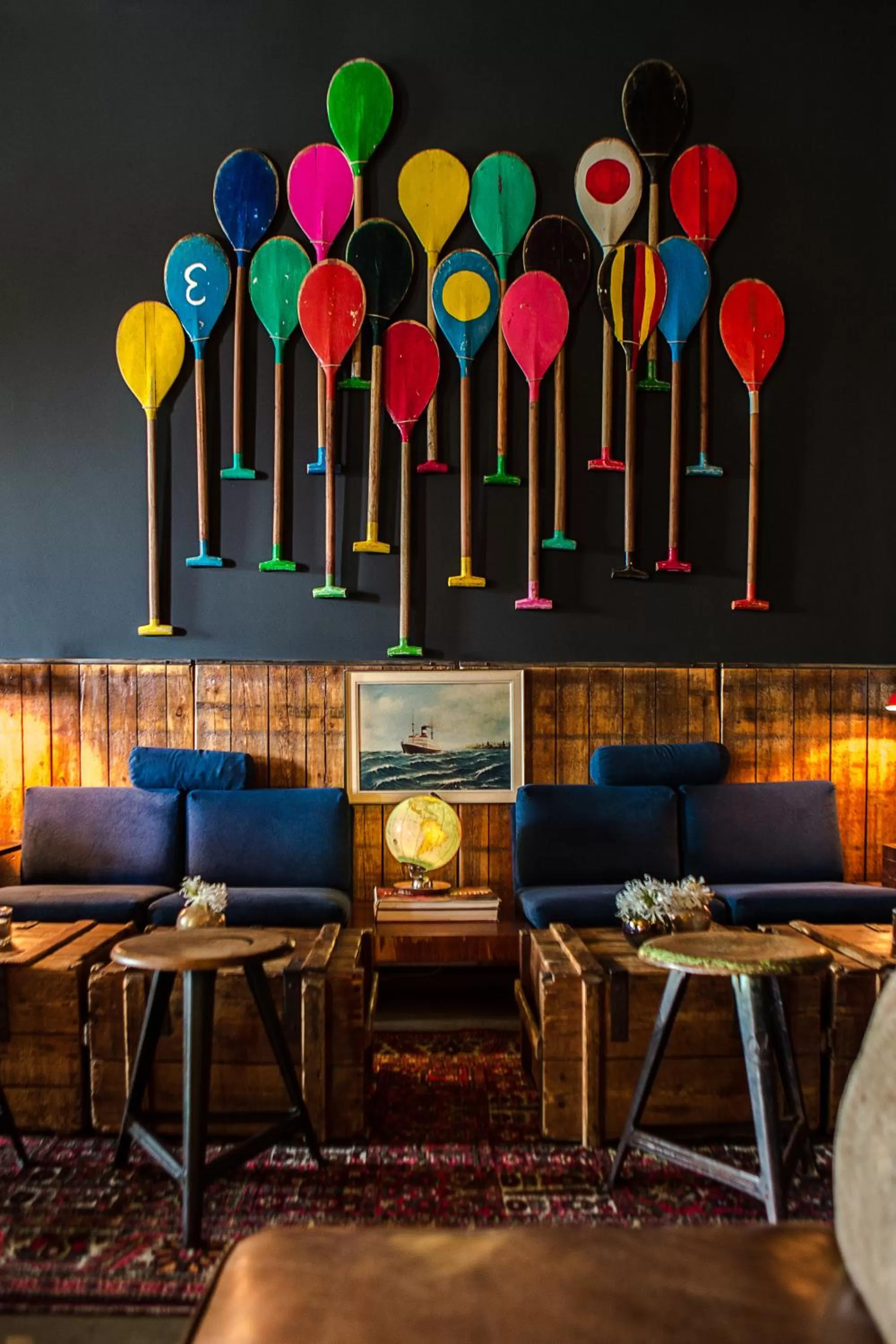 Lounge or bar in Speicher7 Hotel