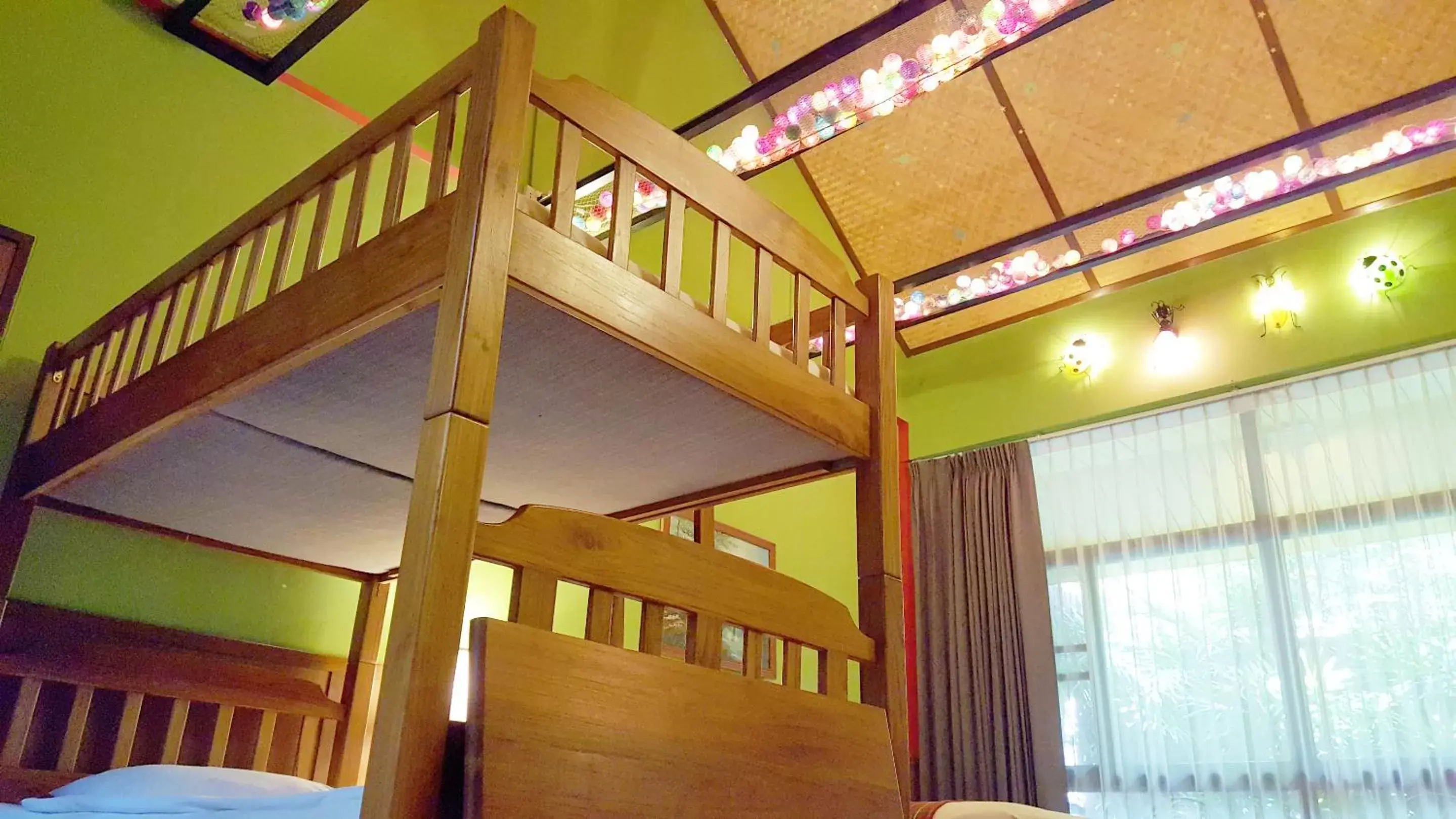 bunk bed in Birds and Bees Resort